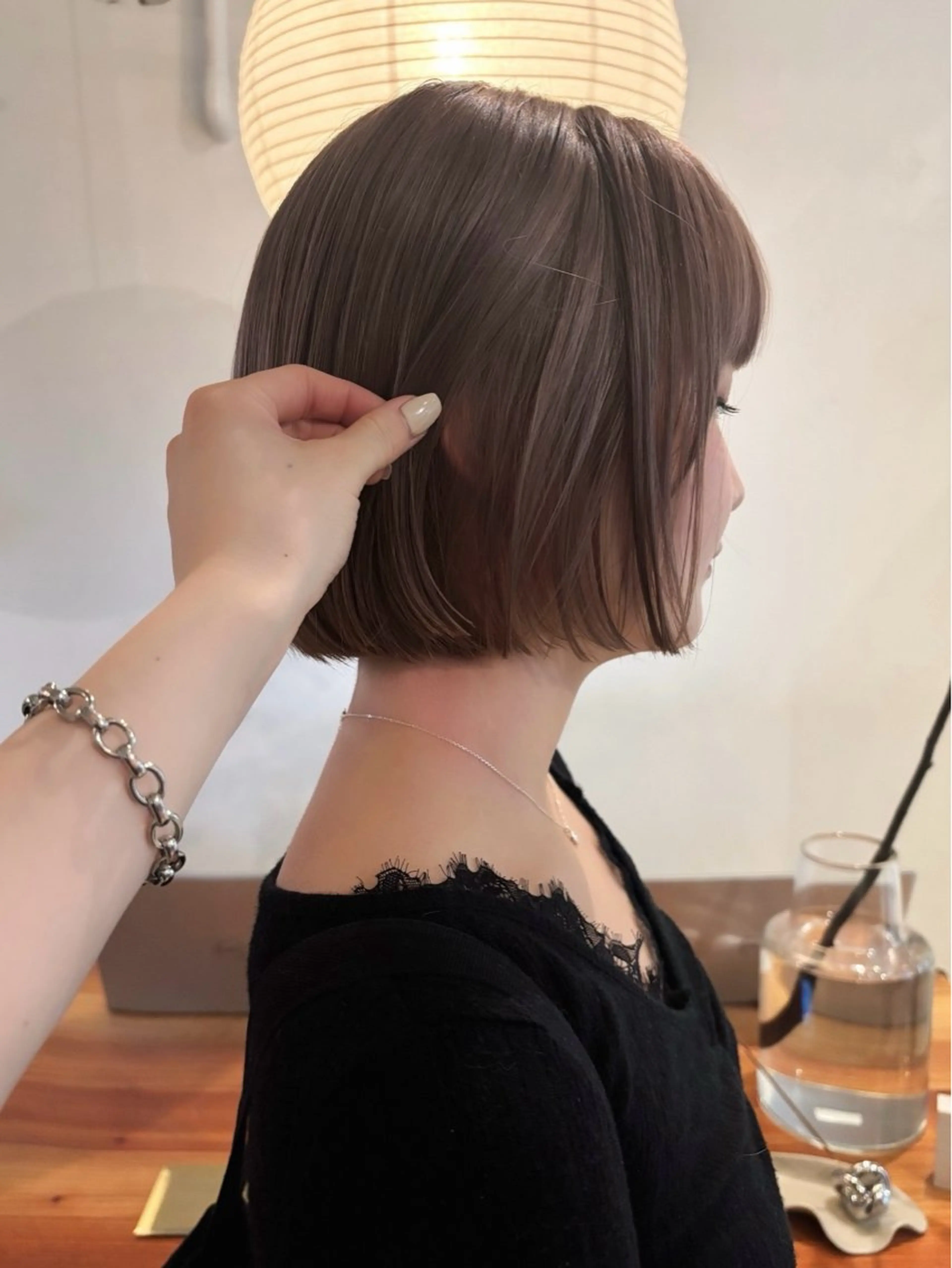 ショート カット ヘアカラー トリートメント 🍑透明感hair ・NENE🍑のヘアスタイル