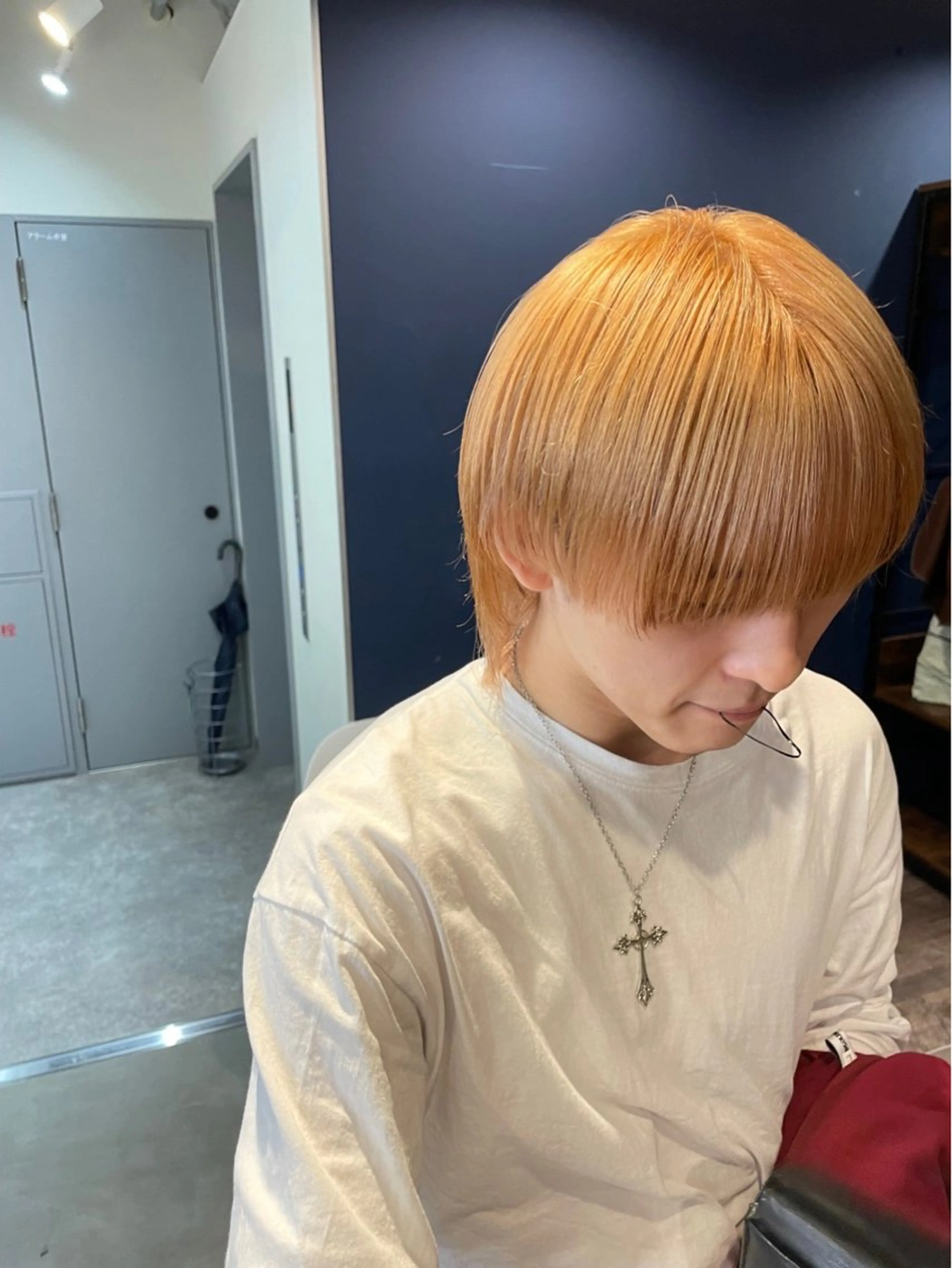 ショート カラー メンズ カット ヘアカラー トリートメント 💈メンズカット💈 No.1💈坂元のヘアスタイル