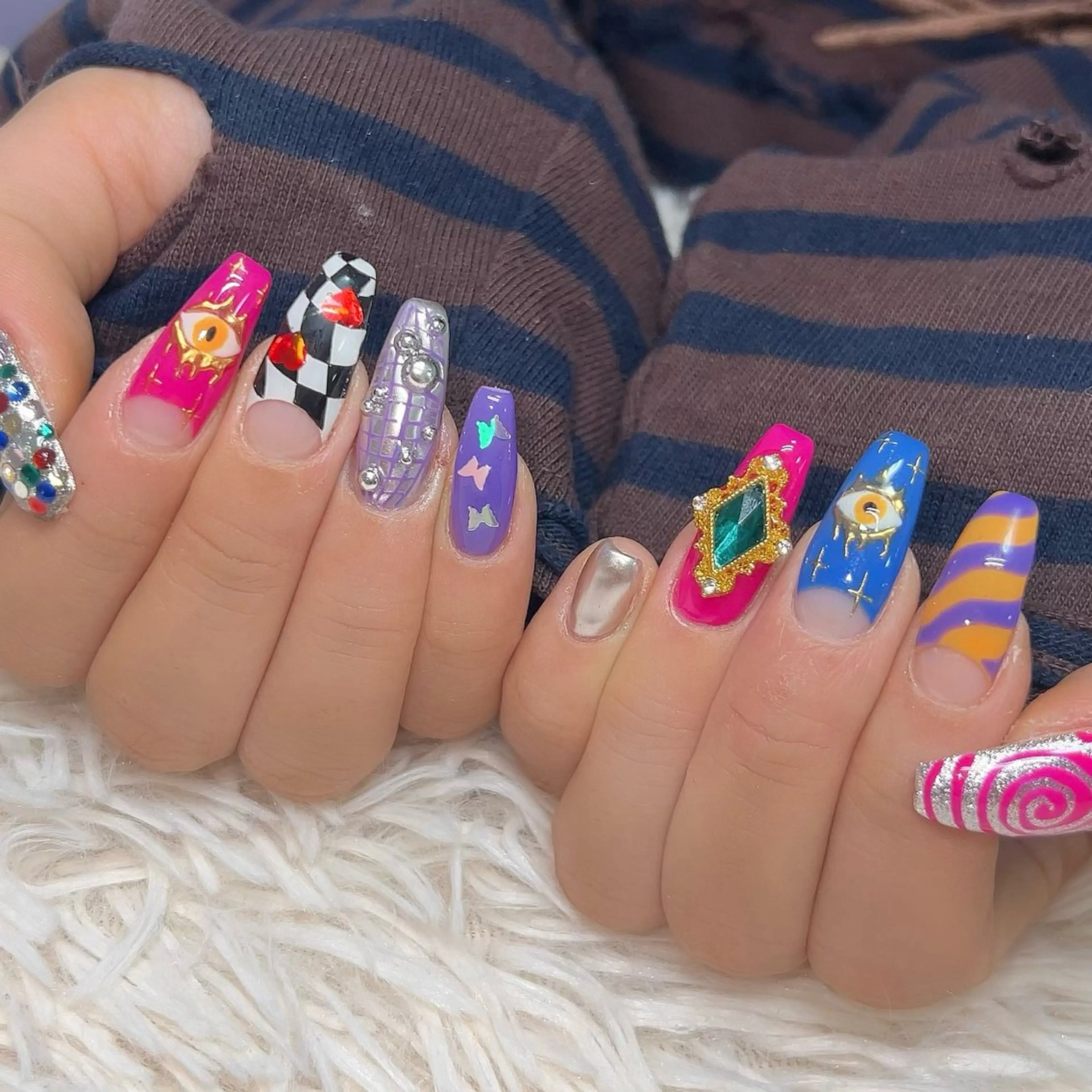 ネイル ハンドネイル 【Yappy🌈】 💖P-tanaのネイルデザイン