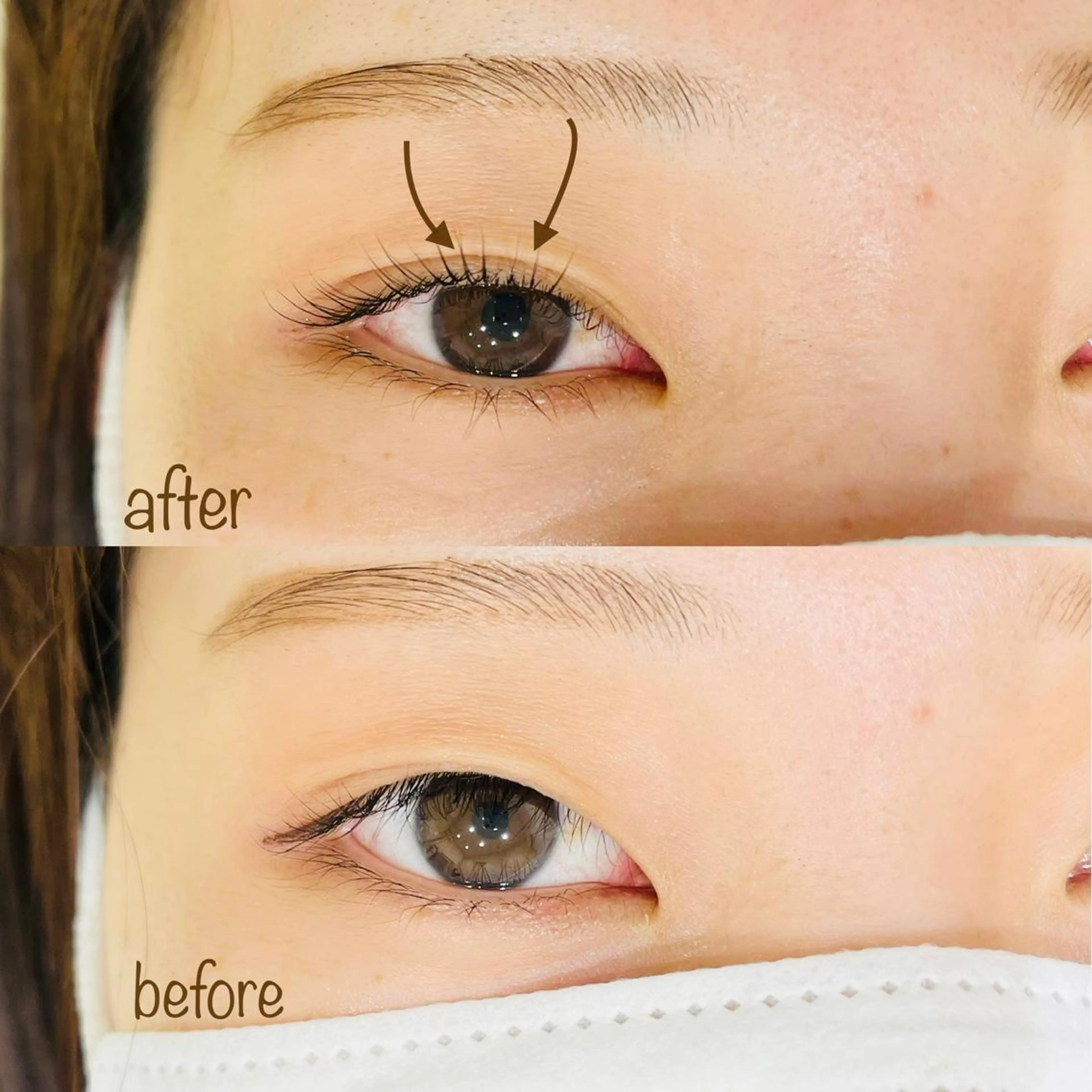 マツエク・マツパ 堀口 彩佳のヘアスタイル