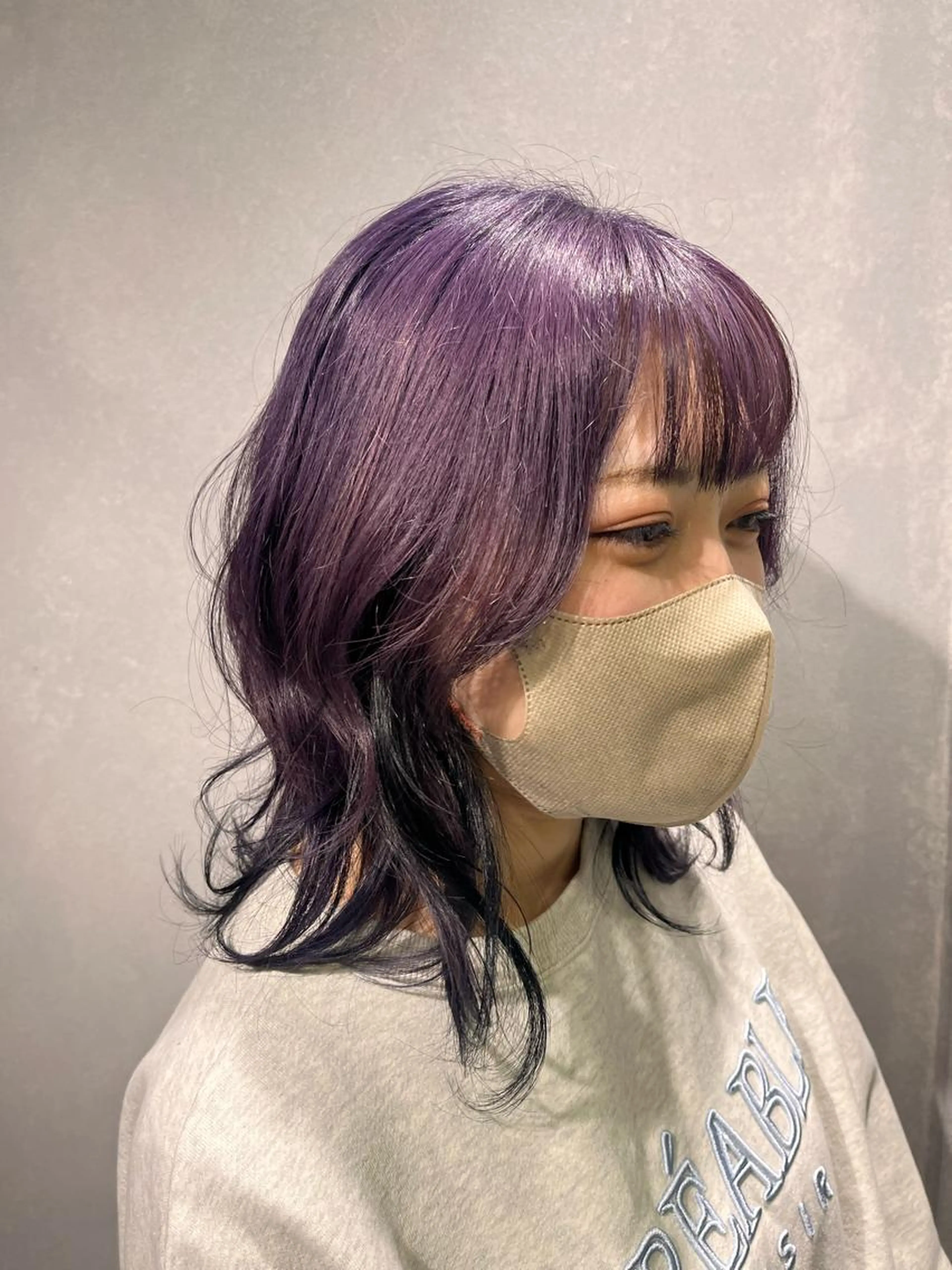 デザインカラー＋ブリーチケアトリートメントの写真