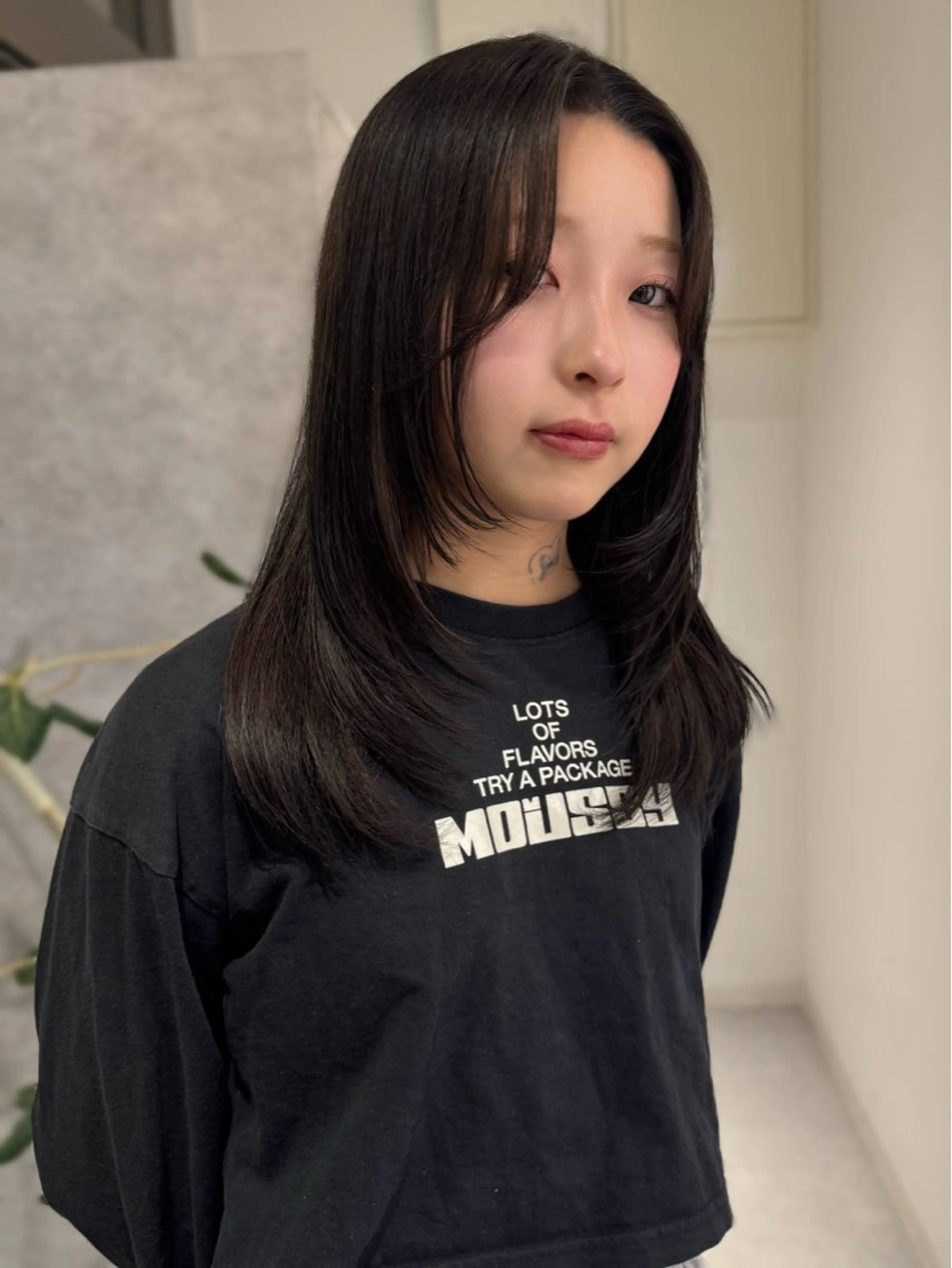 【☁️雰囲気チェンジ🌟】韓国風デザインレイヤーカット➕似合わせカラーの写真