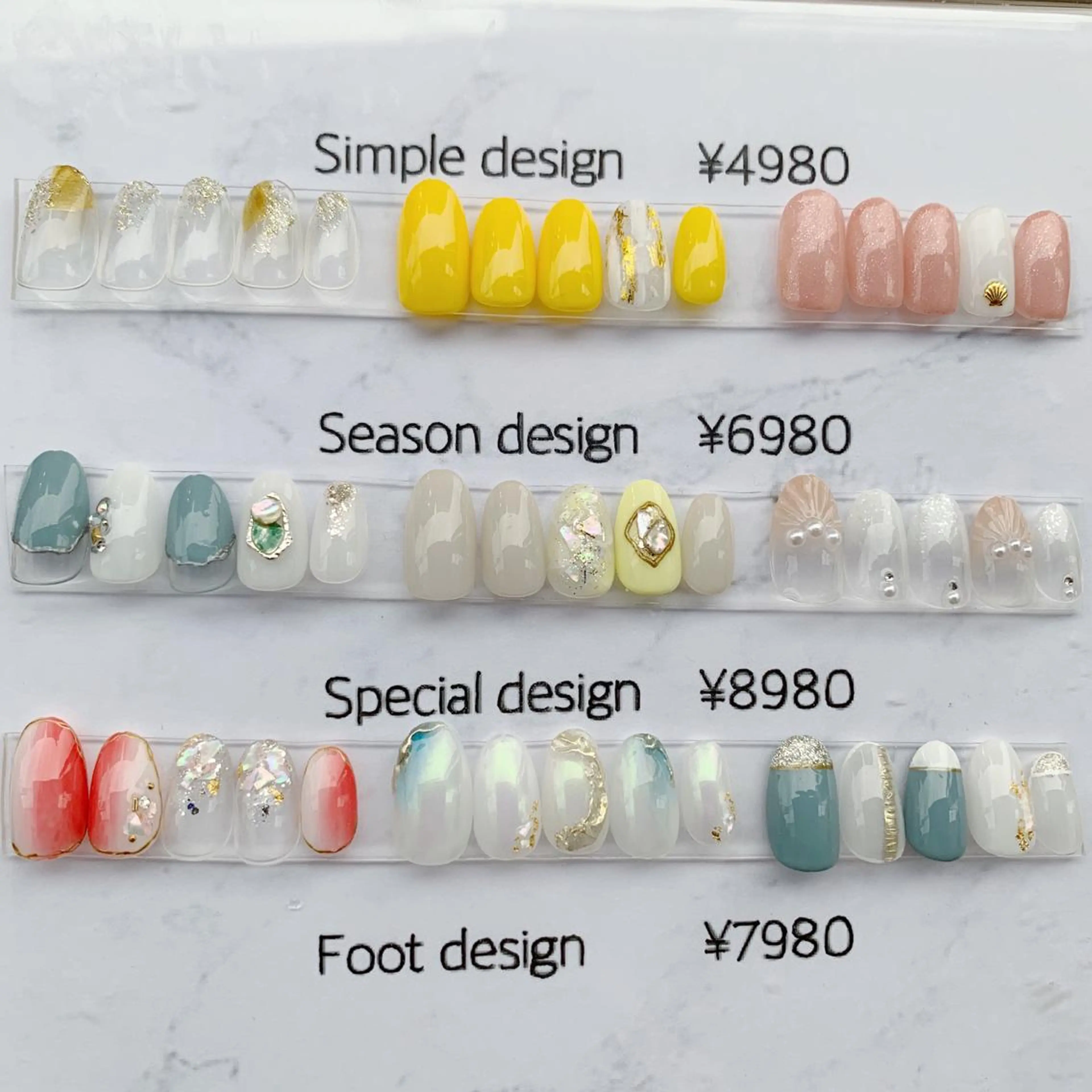 ネイル paragraph ¶のネイルデザイン