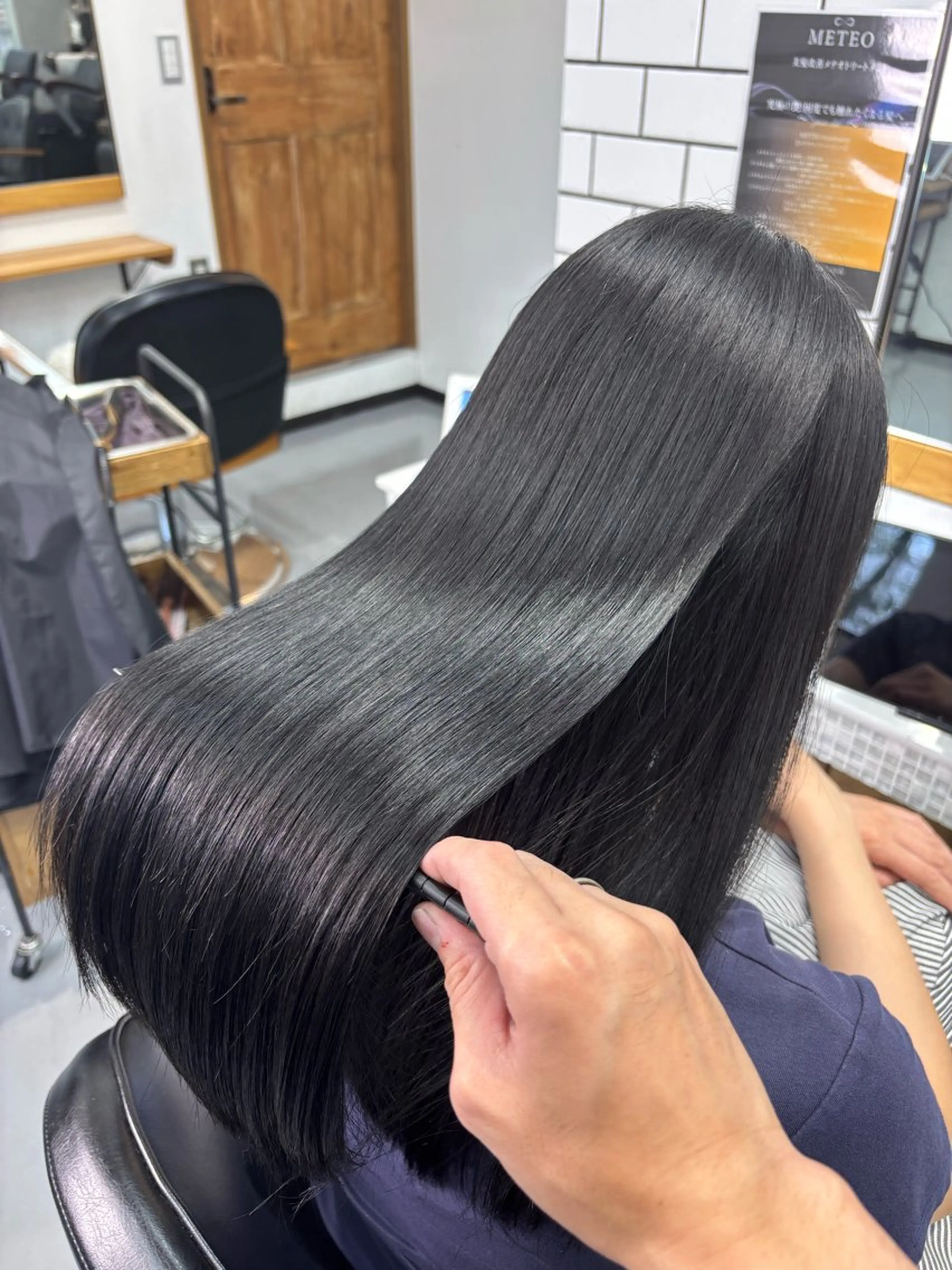 ロング ケアカラー 髪質改善 吉祥寺/髪質改善 縮毛矯正特化/川口のヘアスタイル