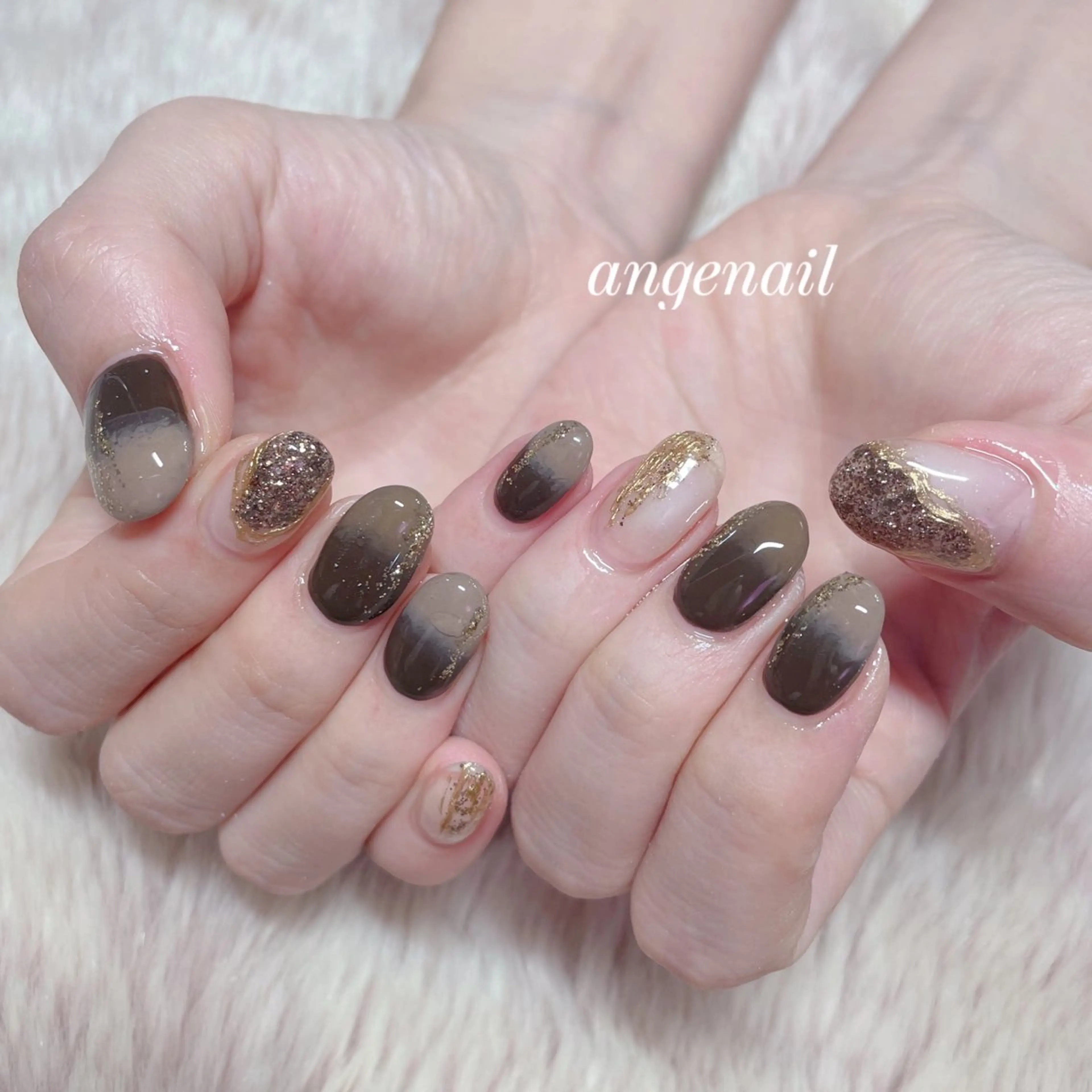 ネイル ハンドネイル オーナーネイリスト MAKIのネイルデザイン