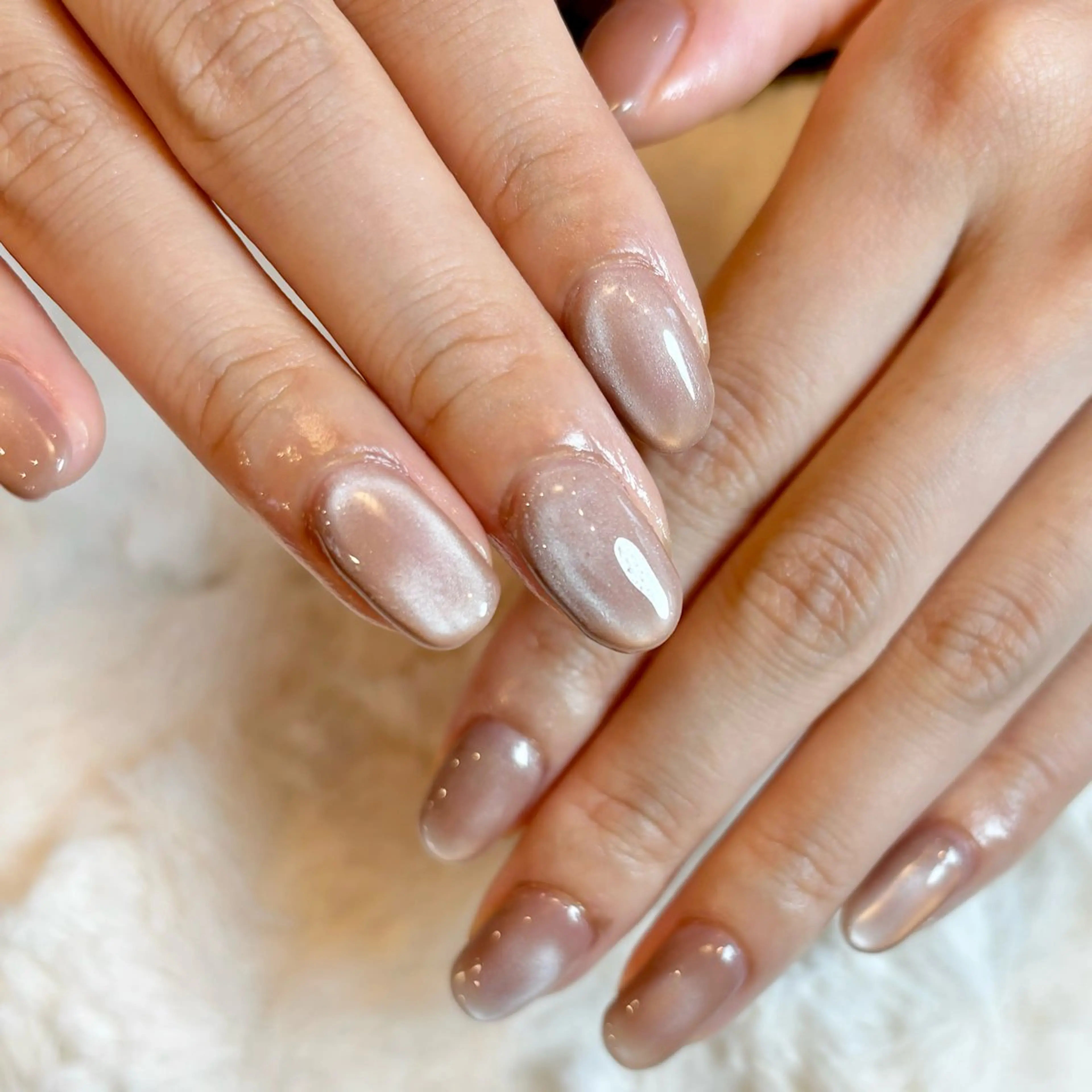 ネイル Lelole 🫧マグネット🫧のネイルデザイン