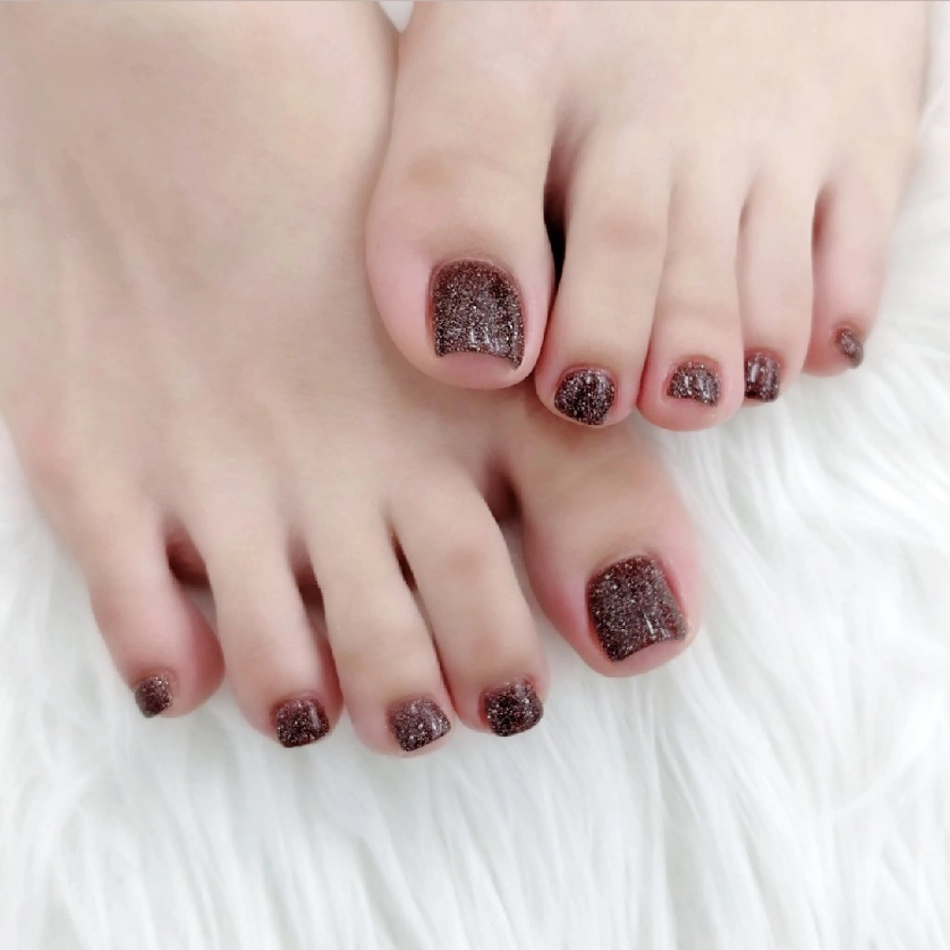 ネイル フラッシュネイル フットネイル キラキラネイル フットネイル Bianca浦和西口 ⭐mitoのネイルデザイン