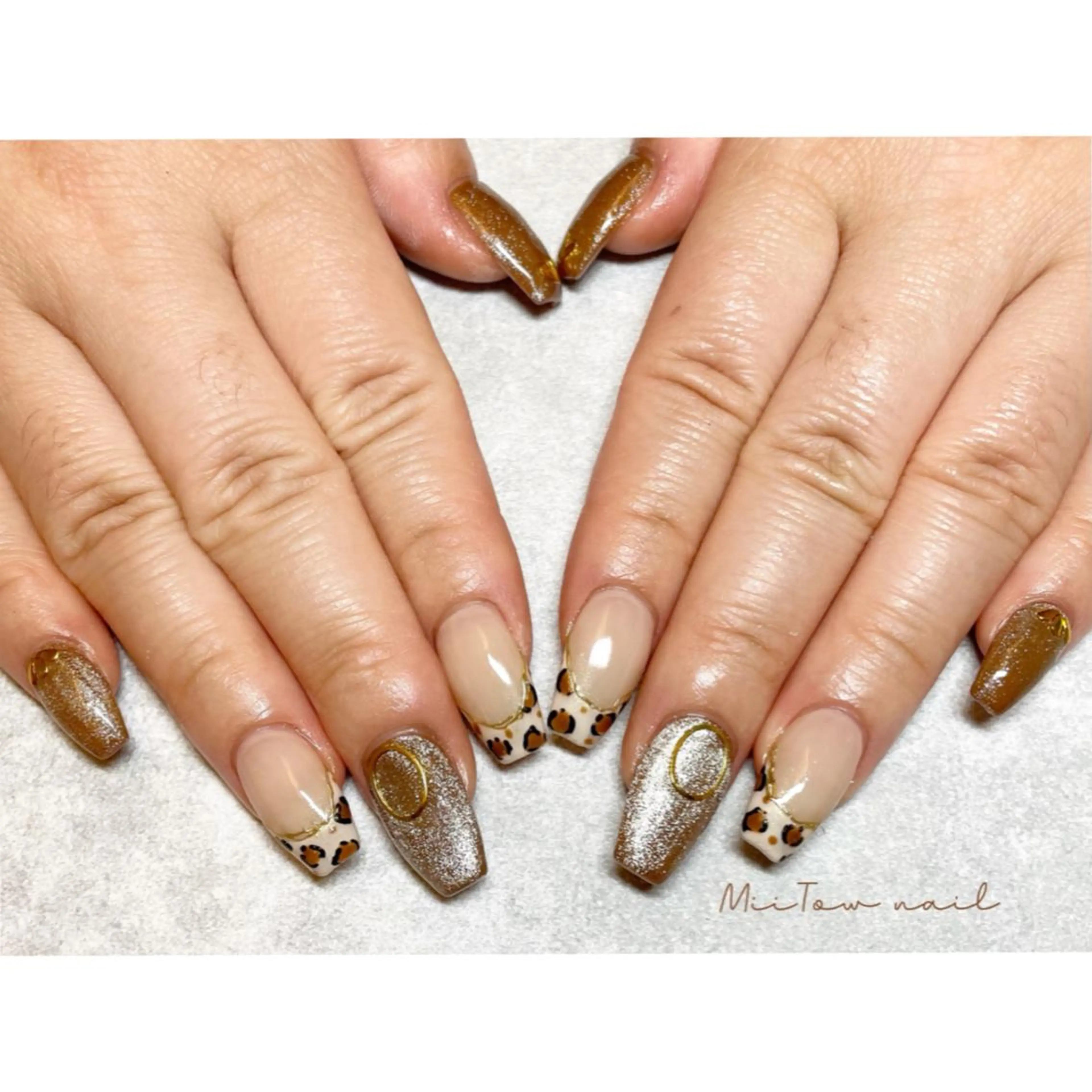 スカルプ10本アートコースの写真