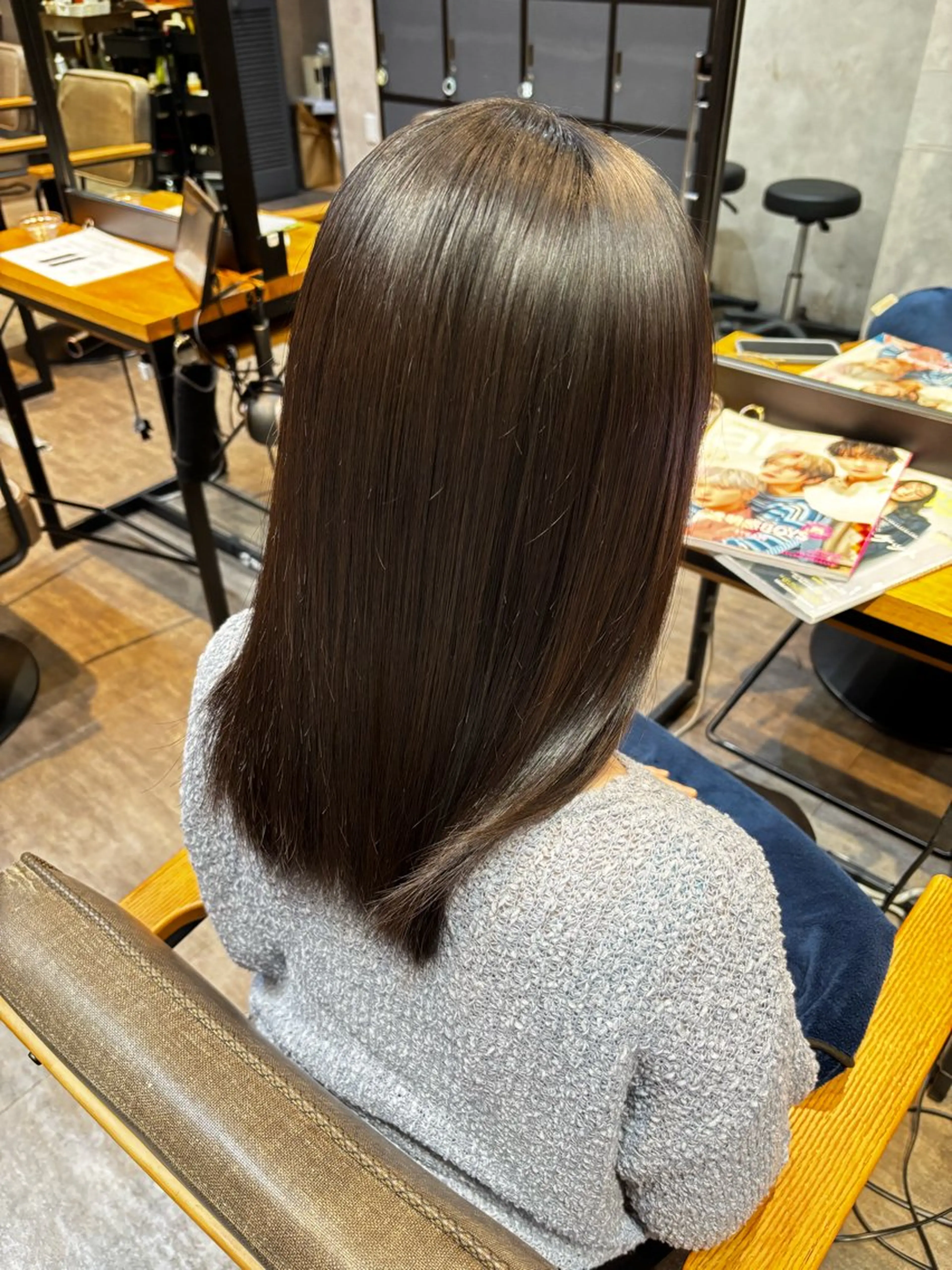 【白髪染め+TOKIO TR】髪質改善!艶・ハリ・コシUPの大人女性向け極上ケアの写真