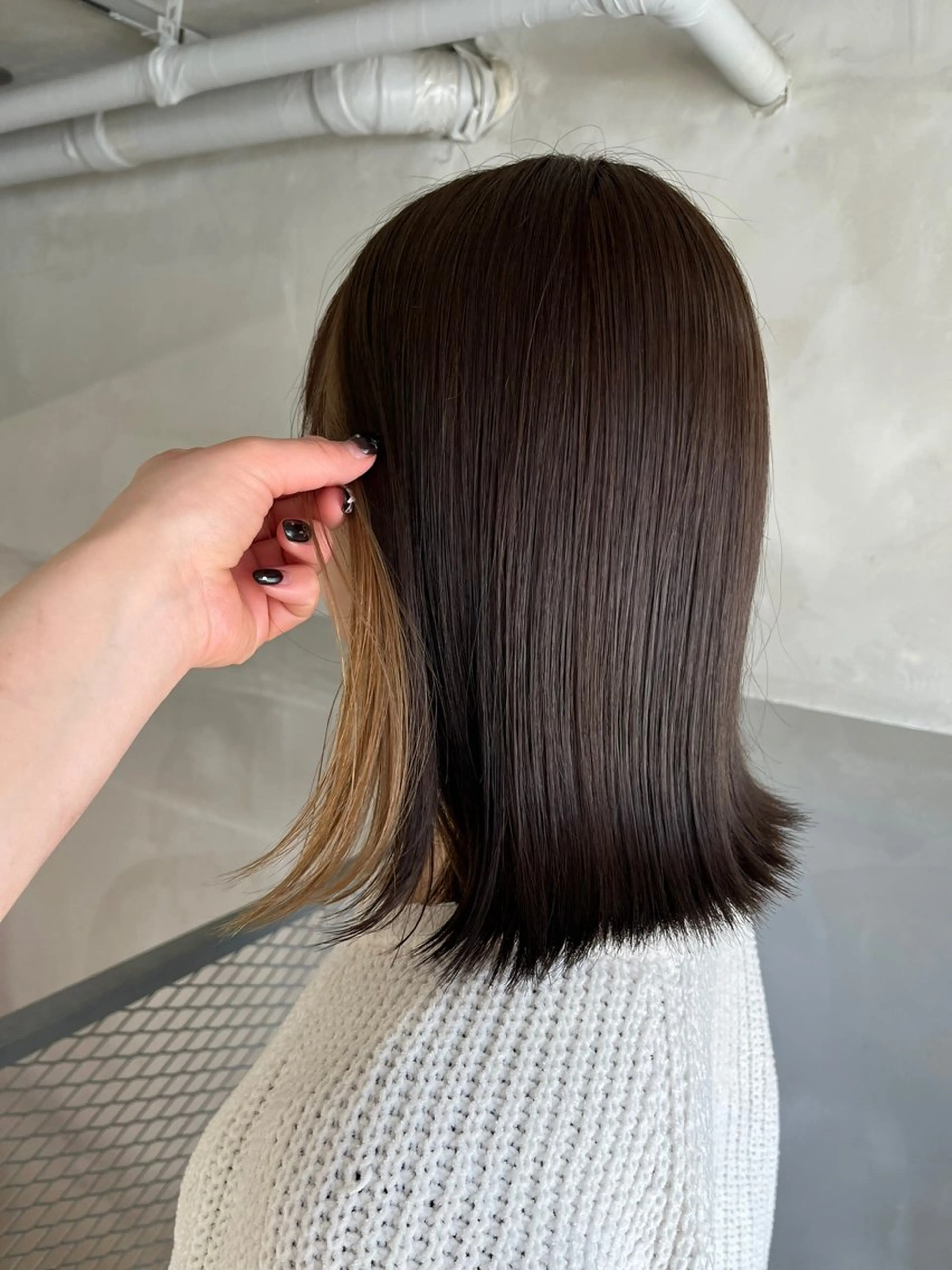 ミディアム ヘアカラー 似合わせカラー🪩 SAYA 👗のヘアスタイル