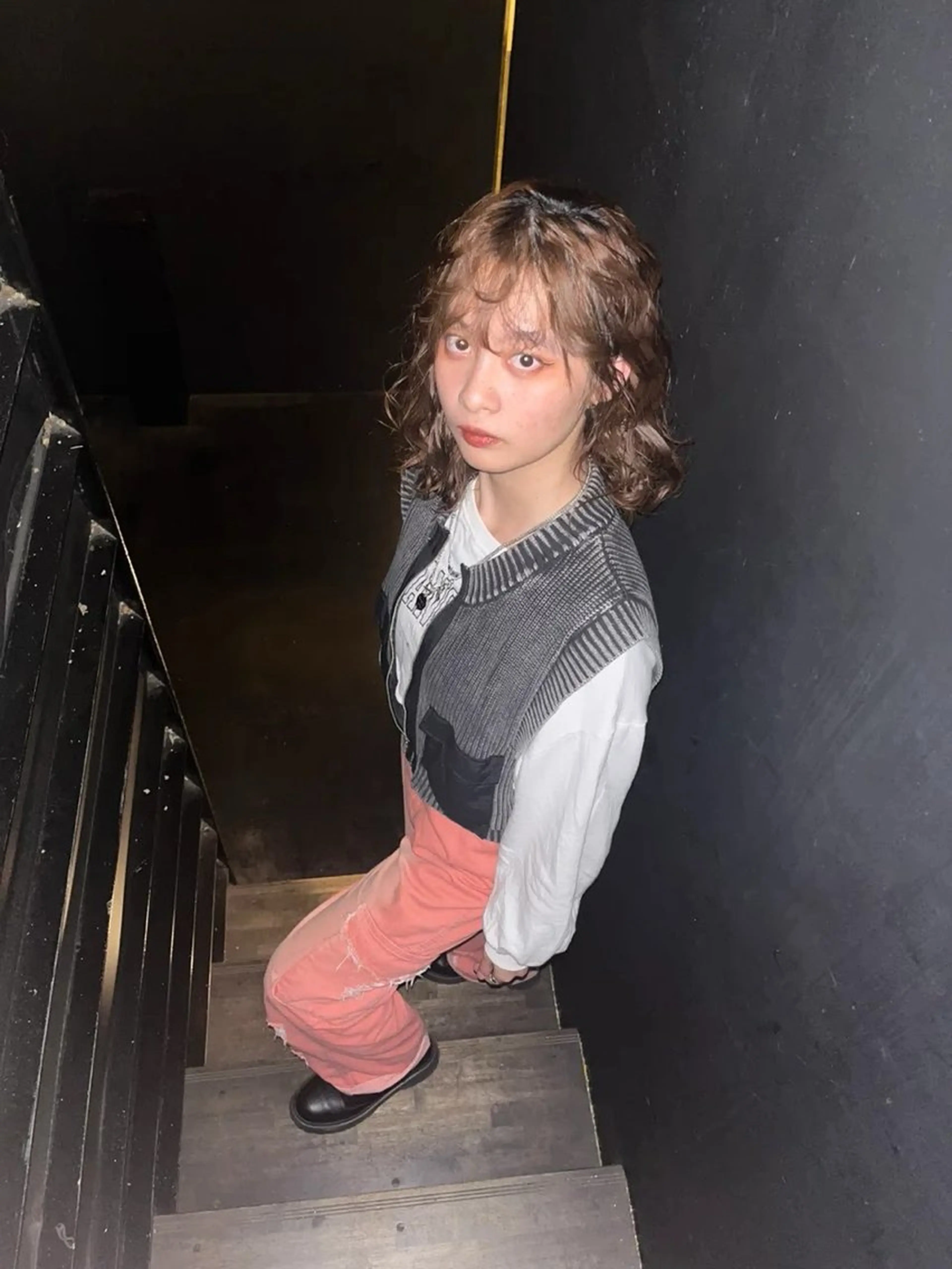 セミロング パーマ セミロングパーマ パーマ «料金🆓カット モデル»キリ🌿のヘアスタイル