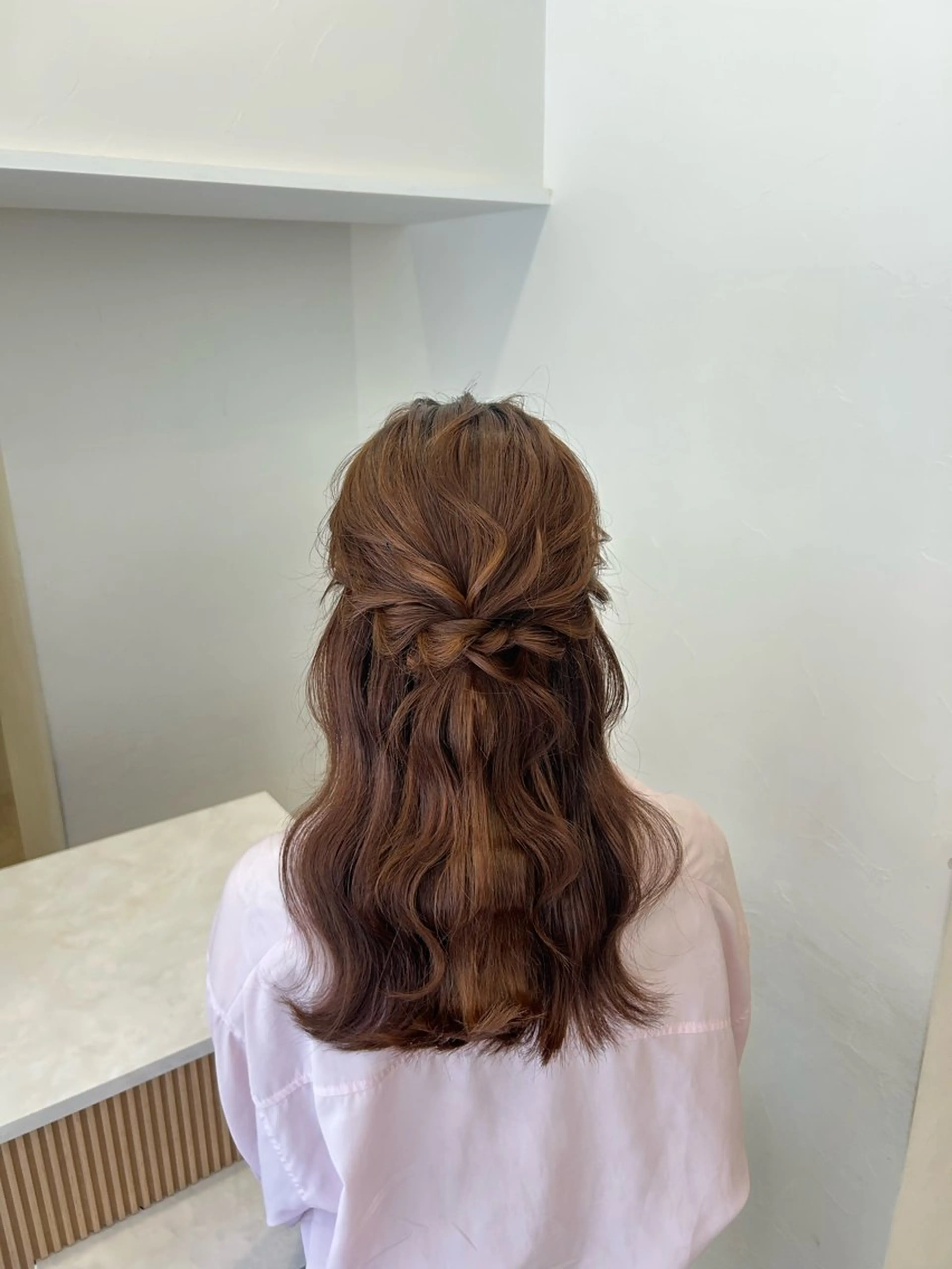 ミディアム ヘアアレンジ ハーフアップ Hirakuni Manakaのその他イメージ