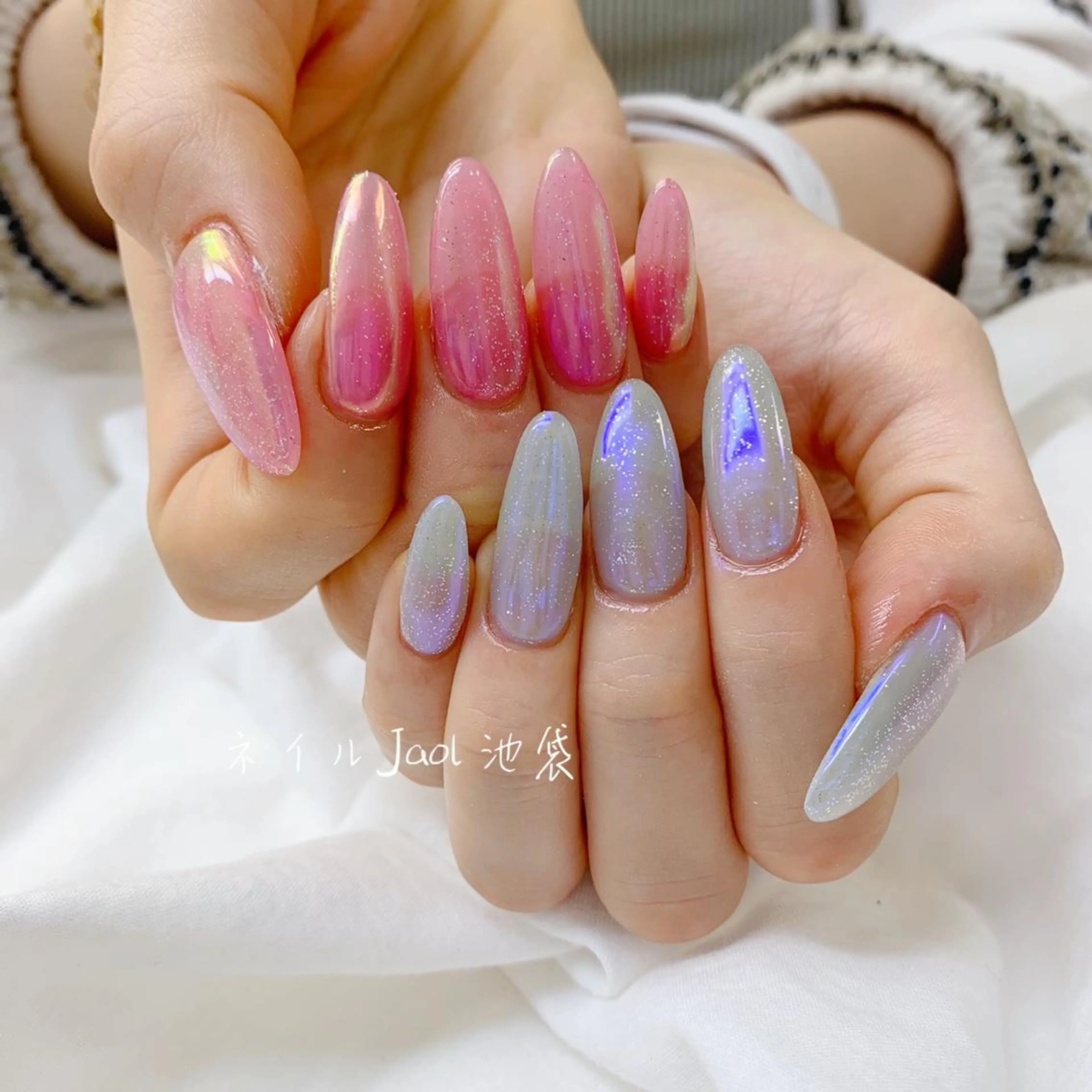 ロング ネイルJaol 池袋のネイルデザイン