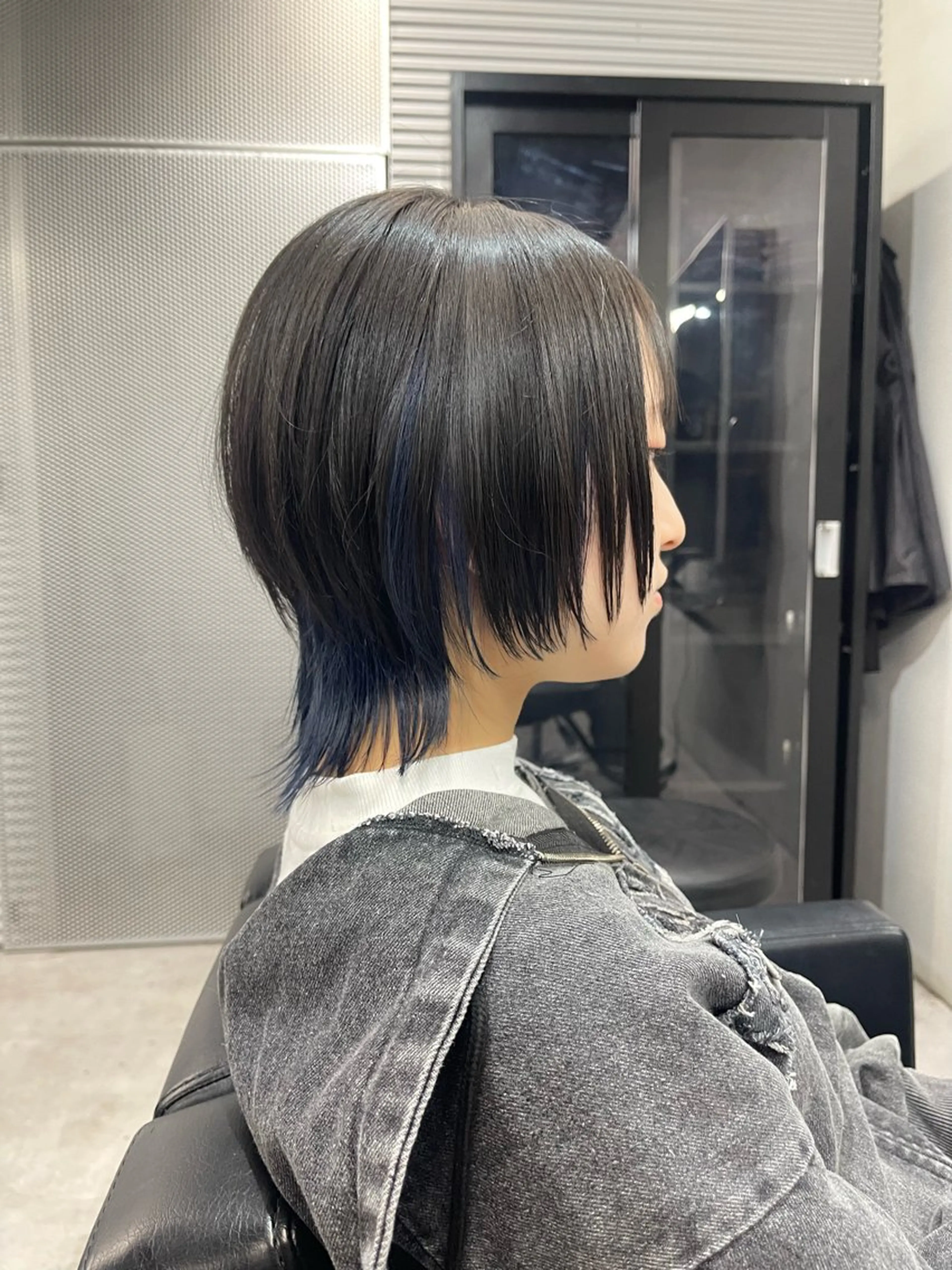 ショート ショートヘア ウルフカット カット ヘアカラー 柏 ウルフ/レイヤー 田中佐和🐺のヘアスタイル