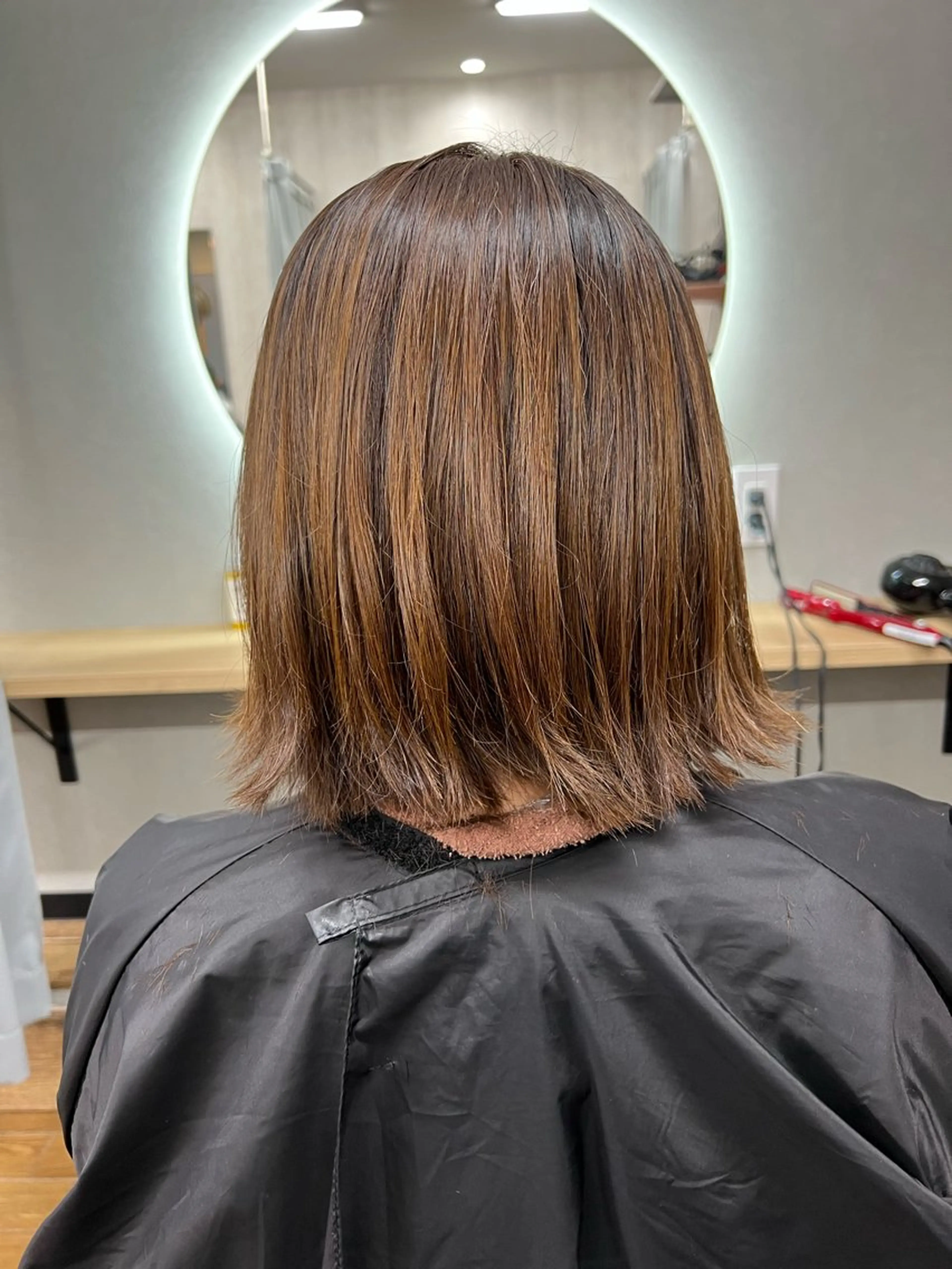 ミディアム カット ヘアカラー トリートメント TELA HAIR 幕張本郷店 千尋のヘアスタイル