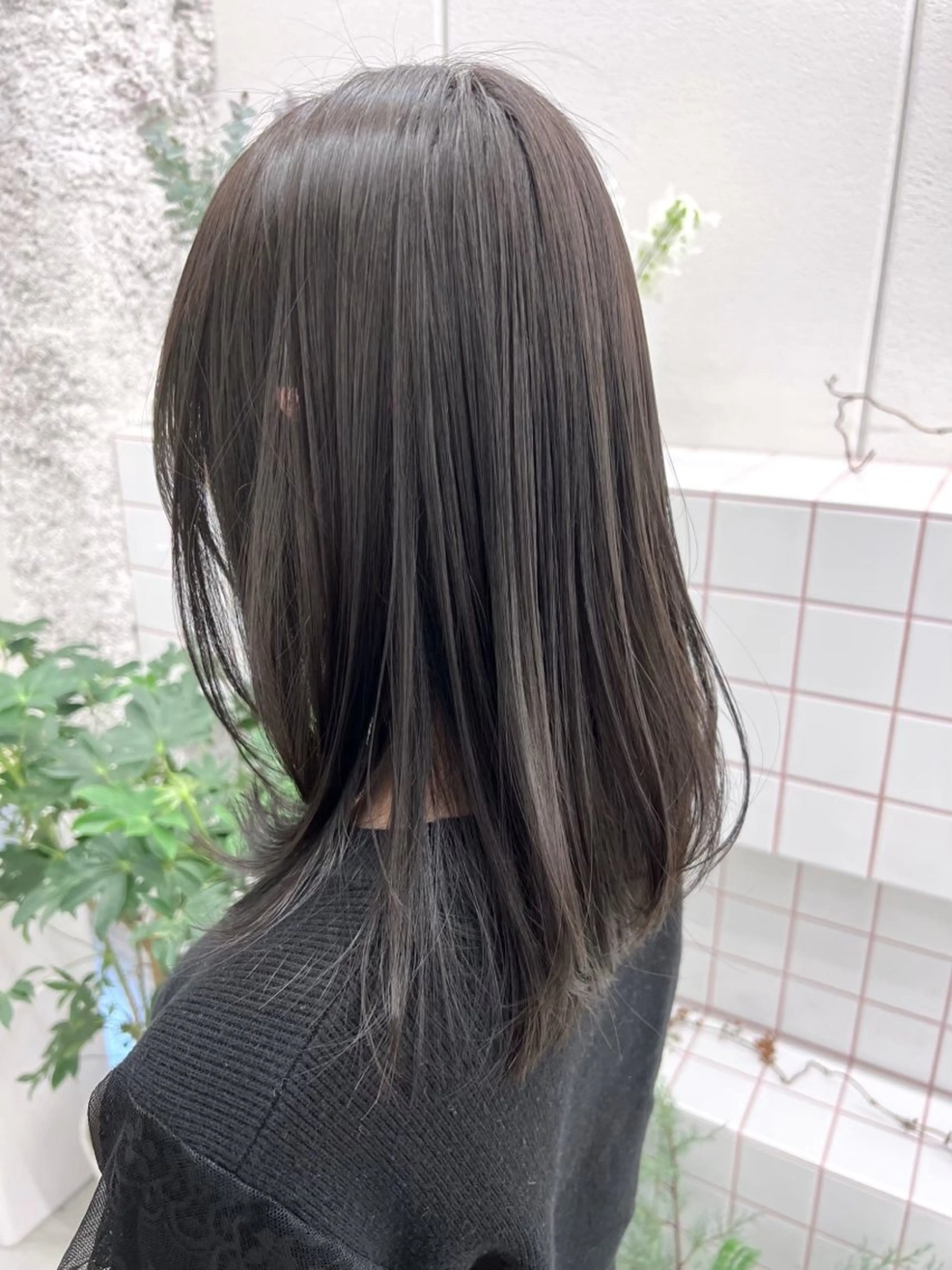 ミディアム 🌼花屋併設🌼 木下奈々望のヘアスタイル