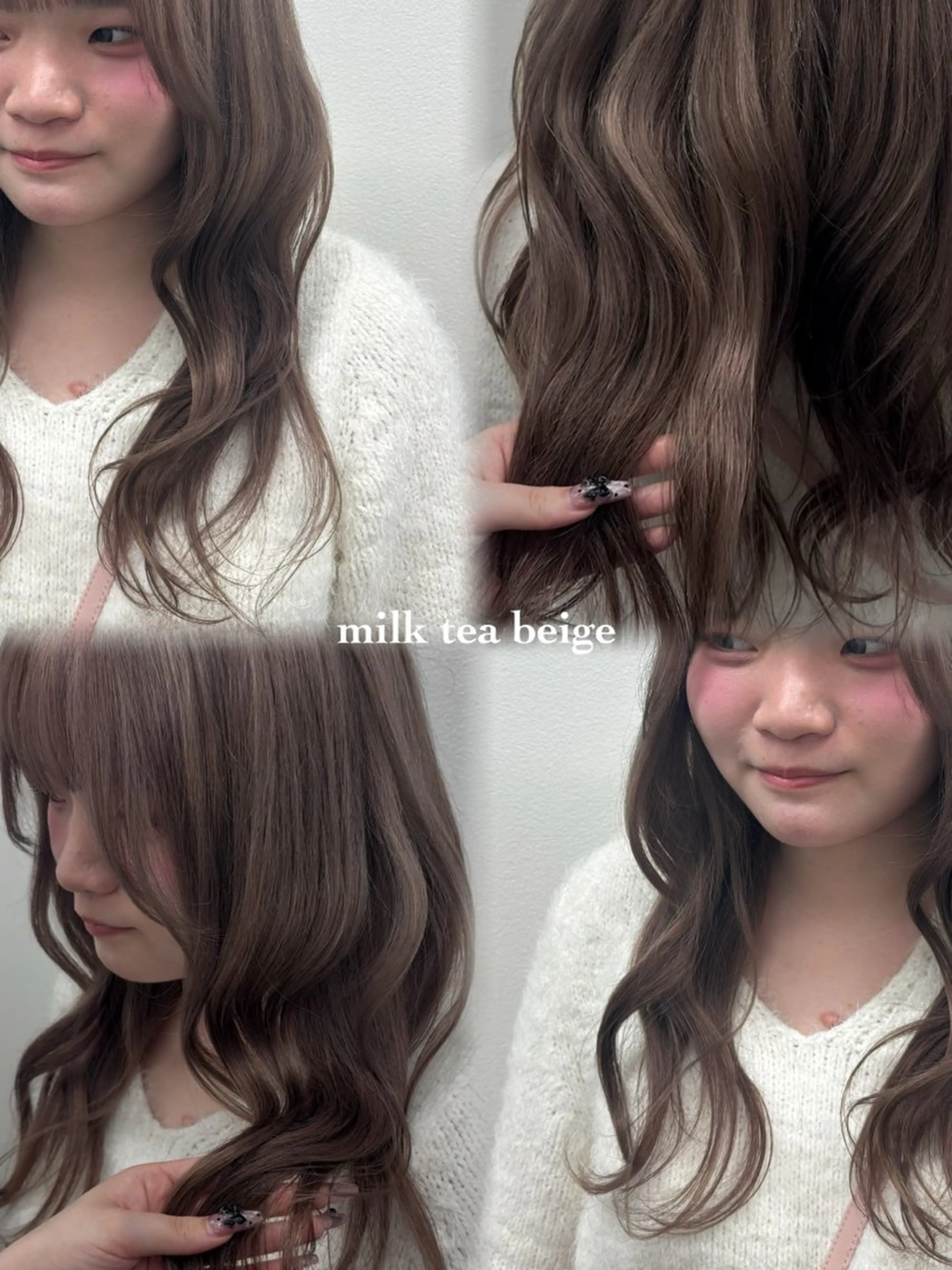 ロング カラー トレンドカラー🎀 miku🪞🩰のヘアスタイル