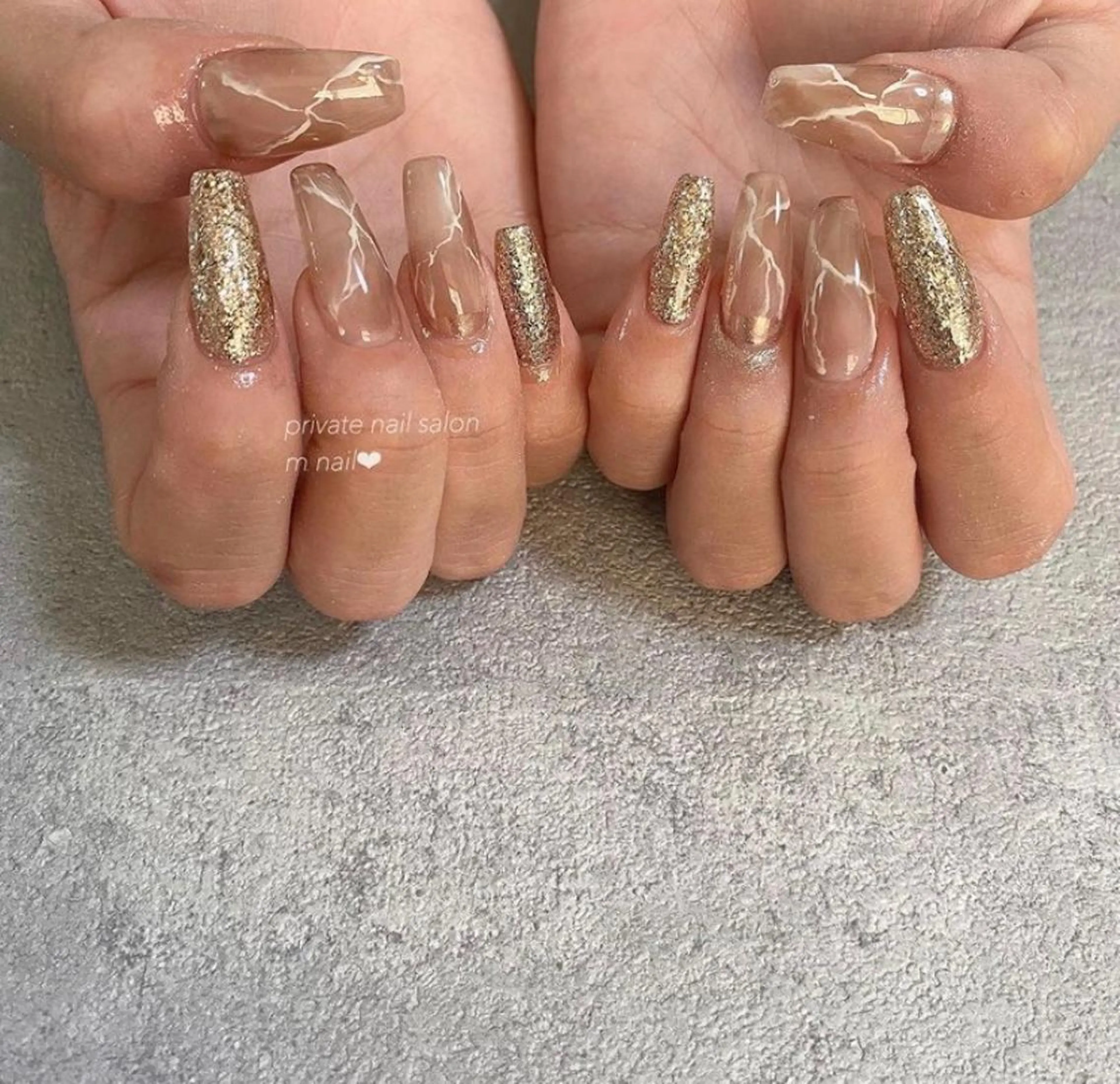 ネイル スカルプネイル 小河原 舞のネイルデザイン