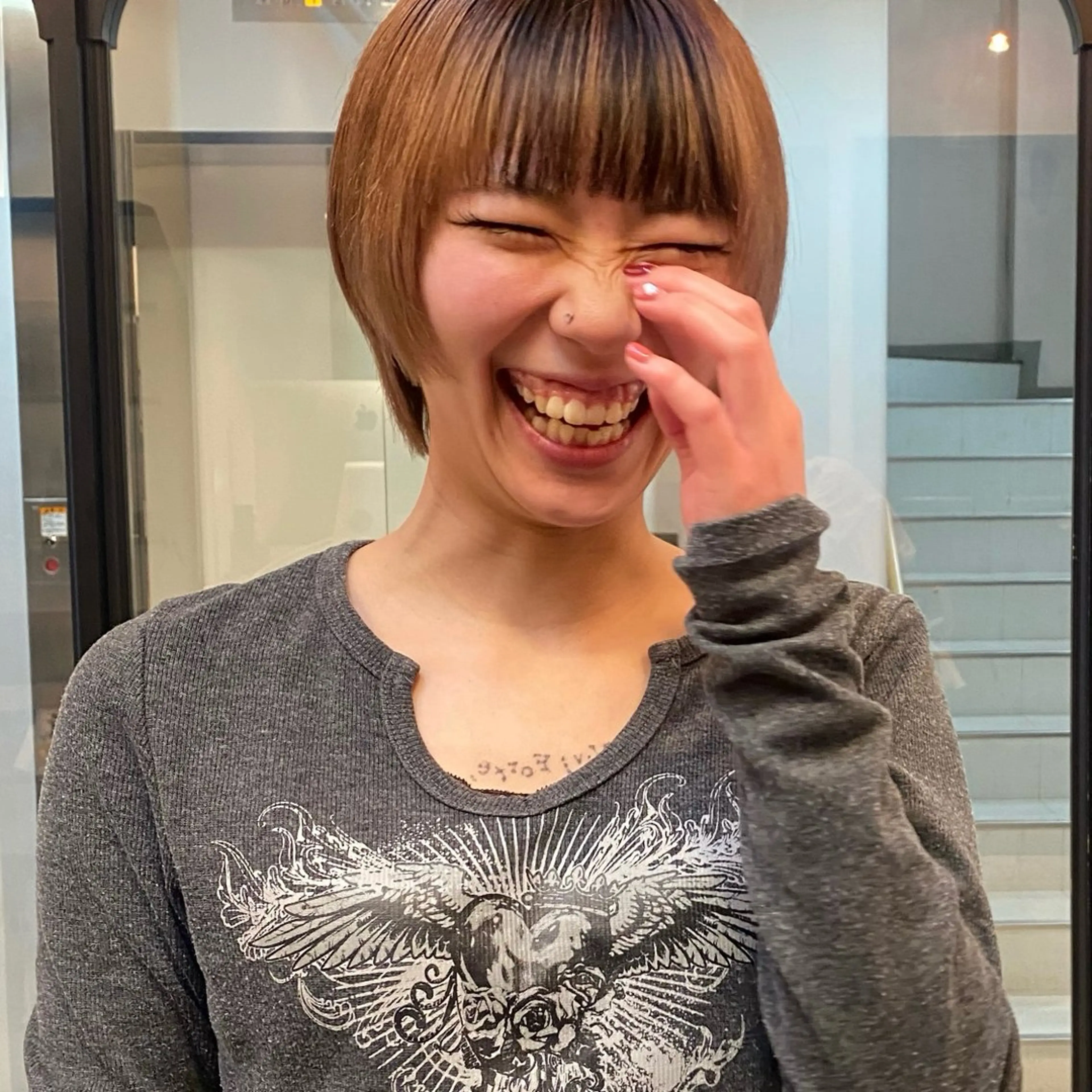 ショート Tomoka🐶🌟 似合わせカット✂︎のヘアスタイル