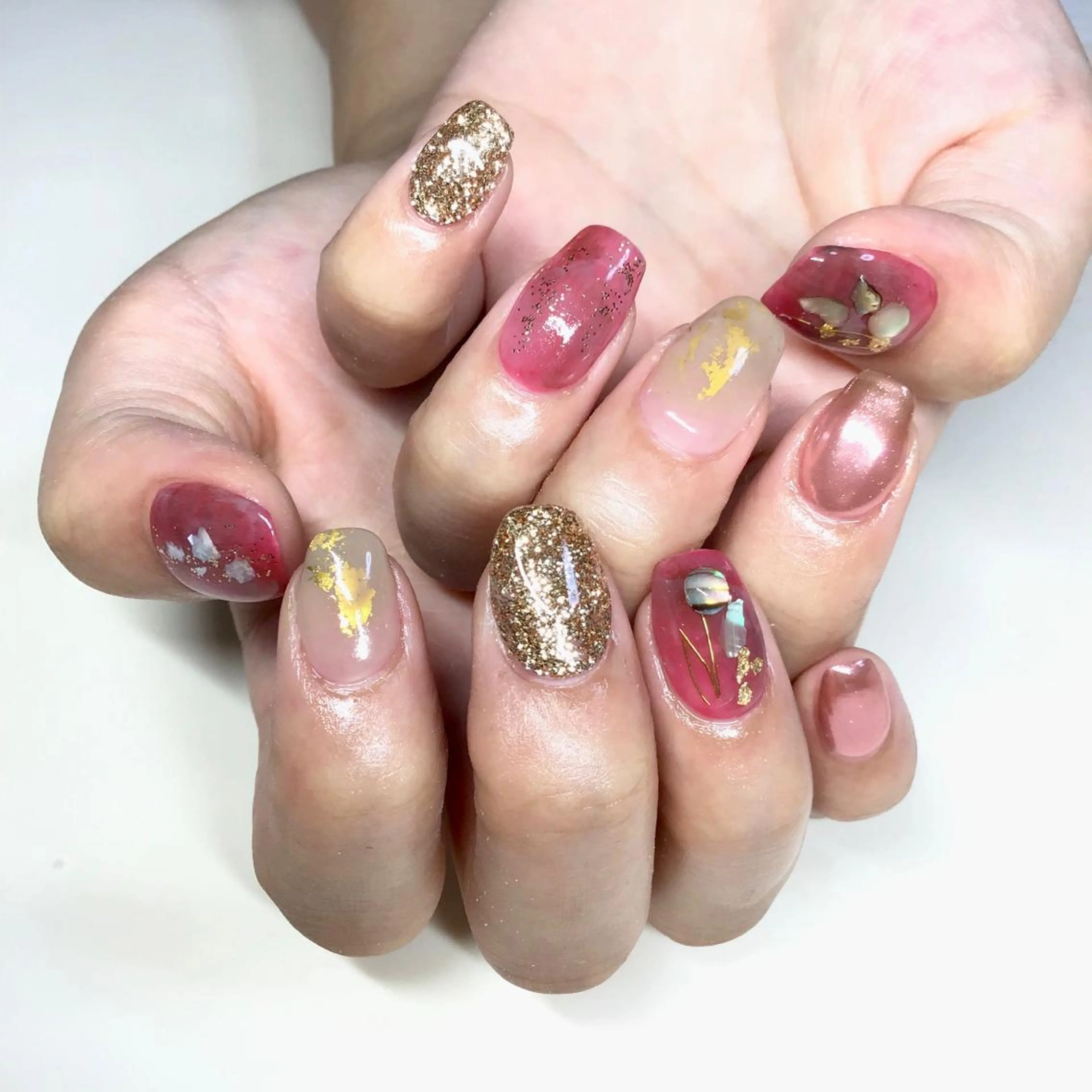 ロング キッズ ネイル マツエク・マツパ 福田 加奈のネイルデザイン