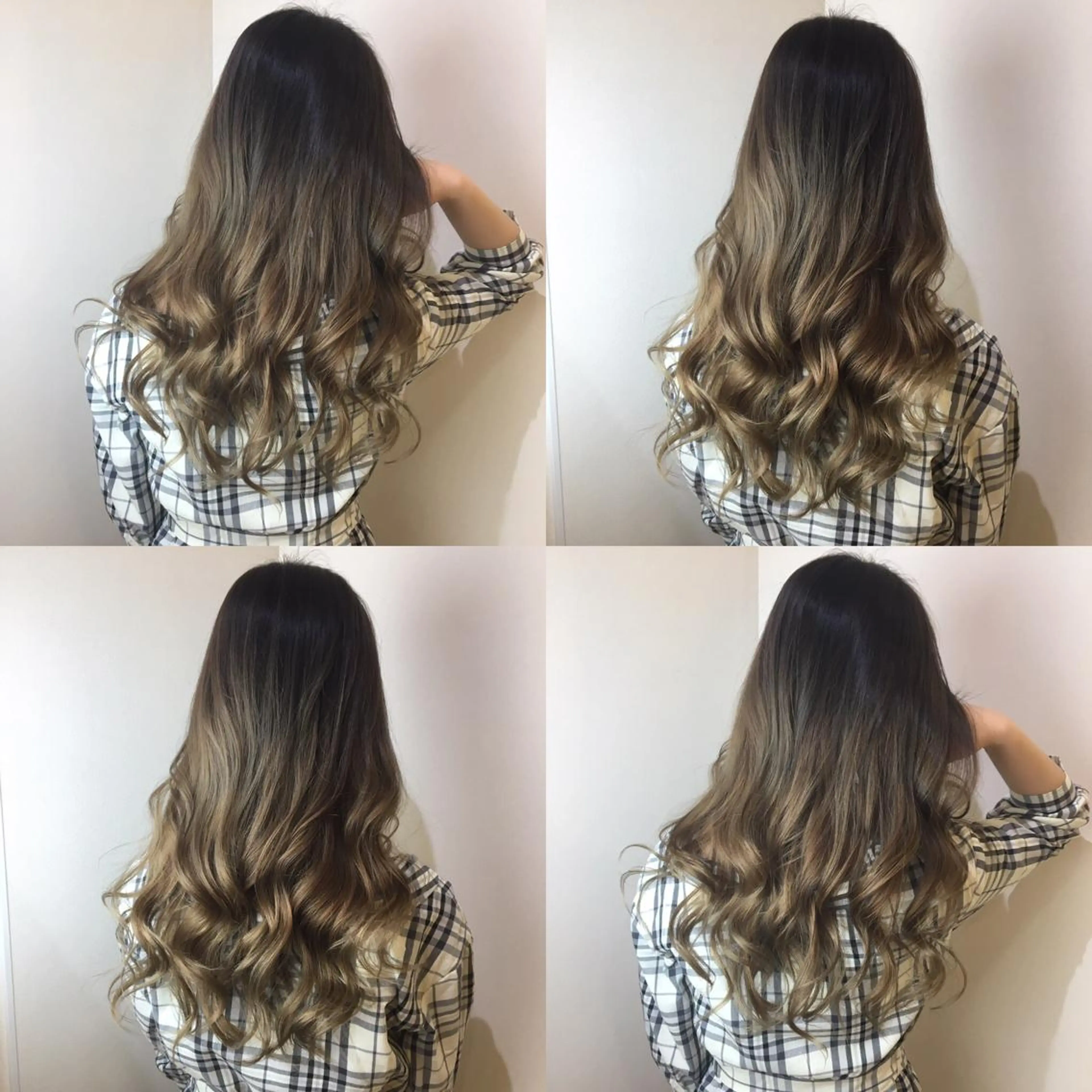 ロング カラー アディクシーカラー ブリーチ グラデーションカラー 外国人風カラー 広がり、まとまらない お悩み改善/ 中田のヘアスタイル