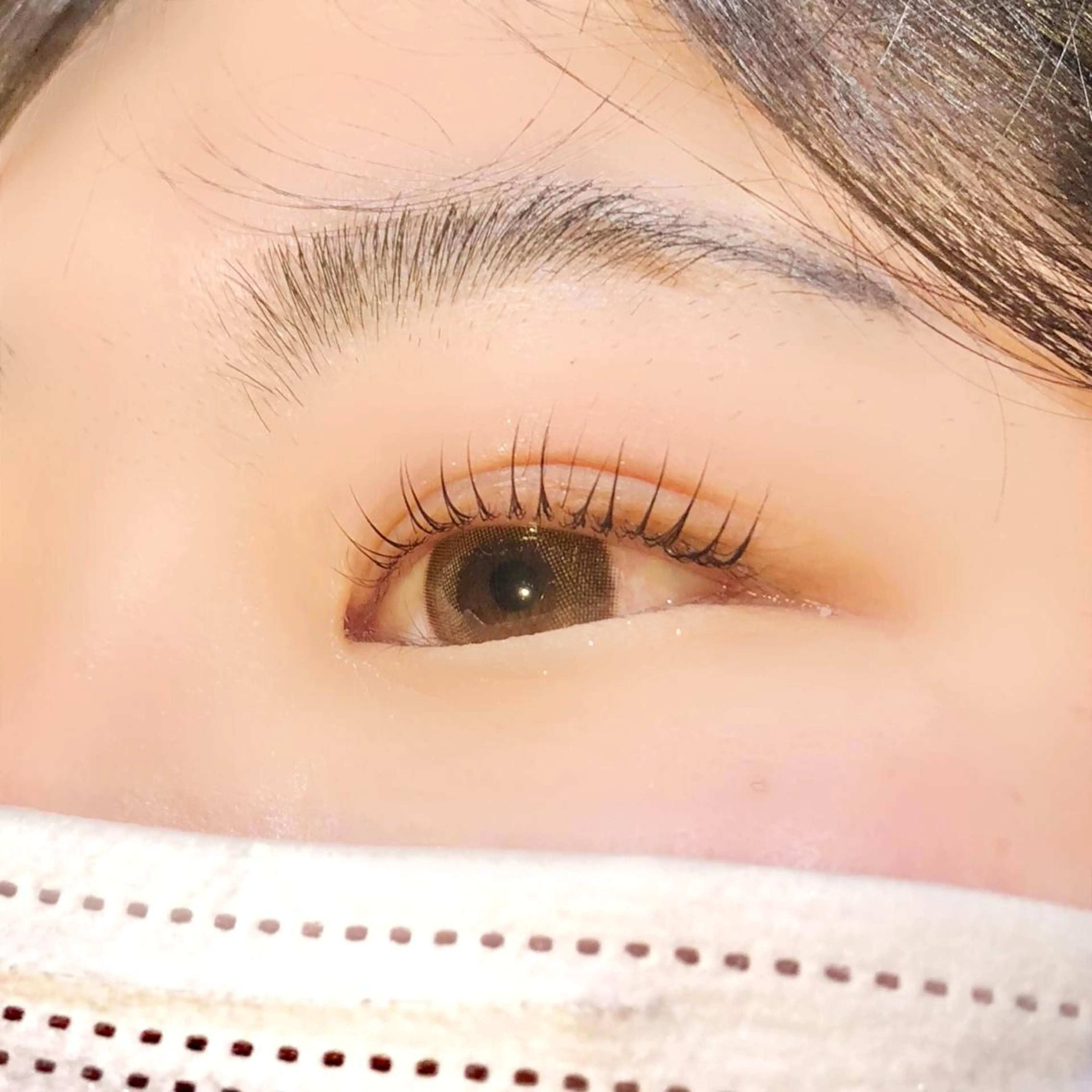 マツエク・マツパ 藤田 彩音のヘアスタイル