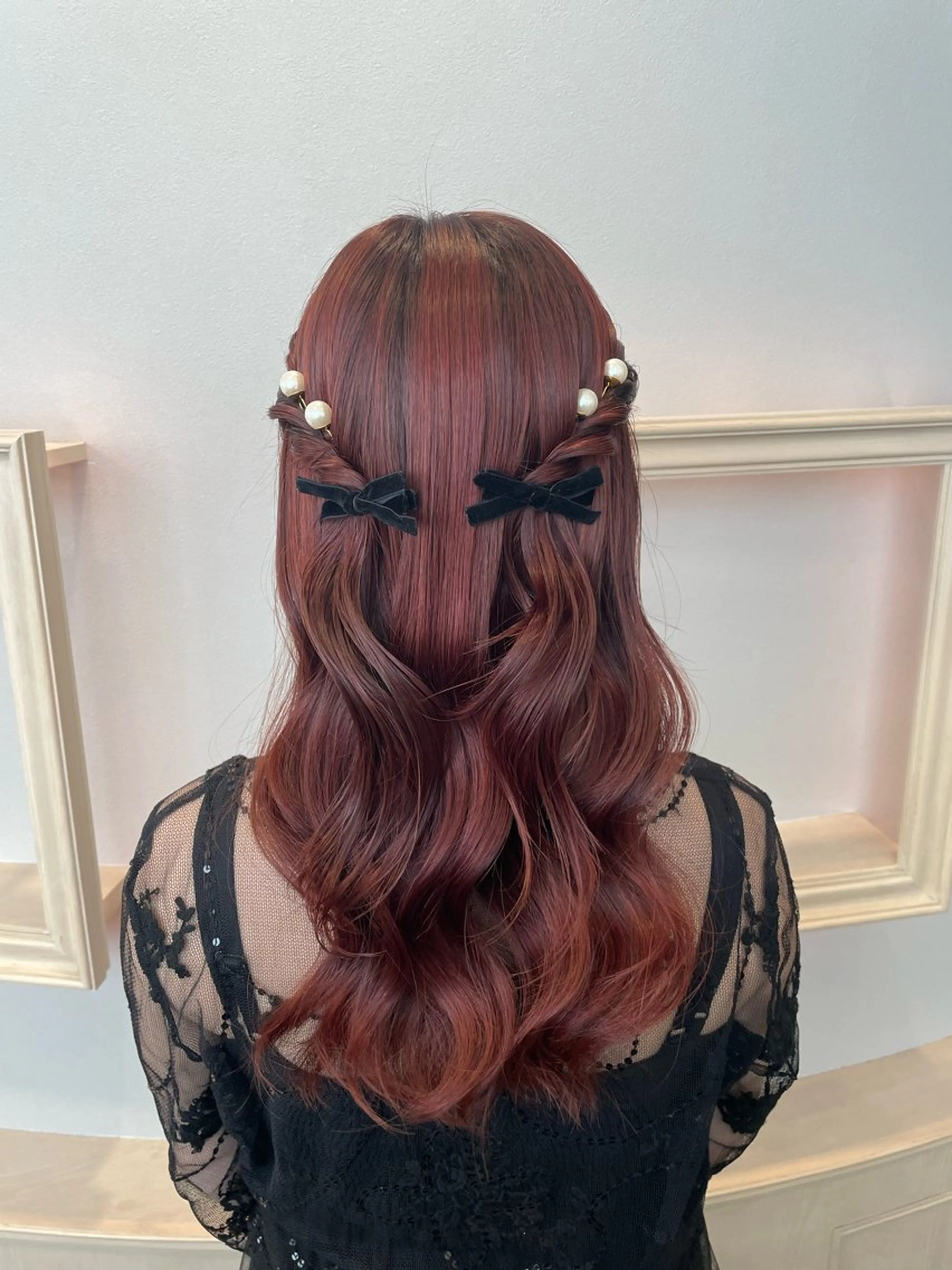 ロング ヘアセット 横浜/メンズカット/ アレンジ/ゆいのヘアスタイル