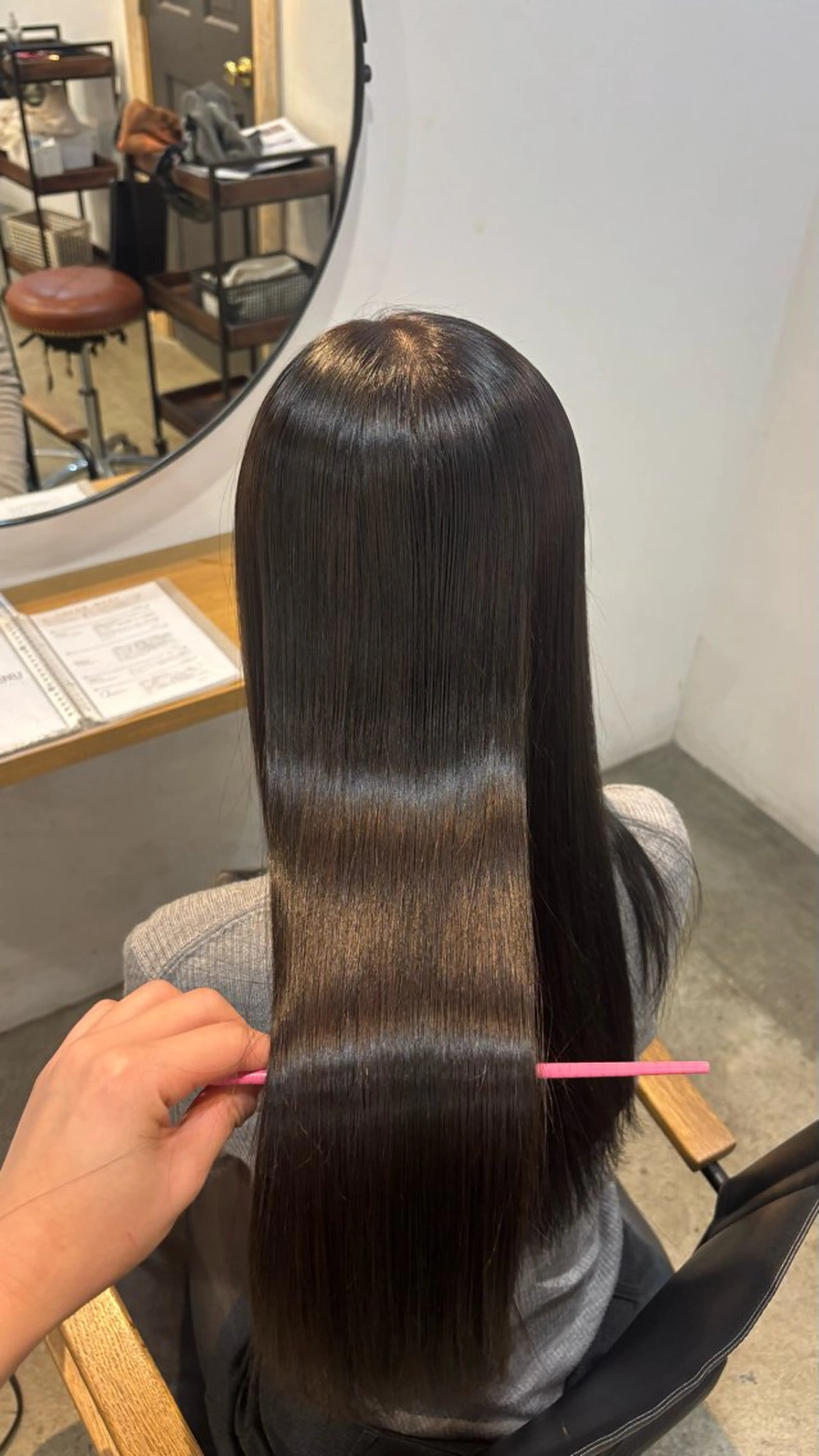 ロング 髪質改善/韓国ヘア/ 梅田/aobaのヘアスタイル