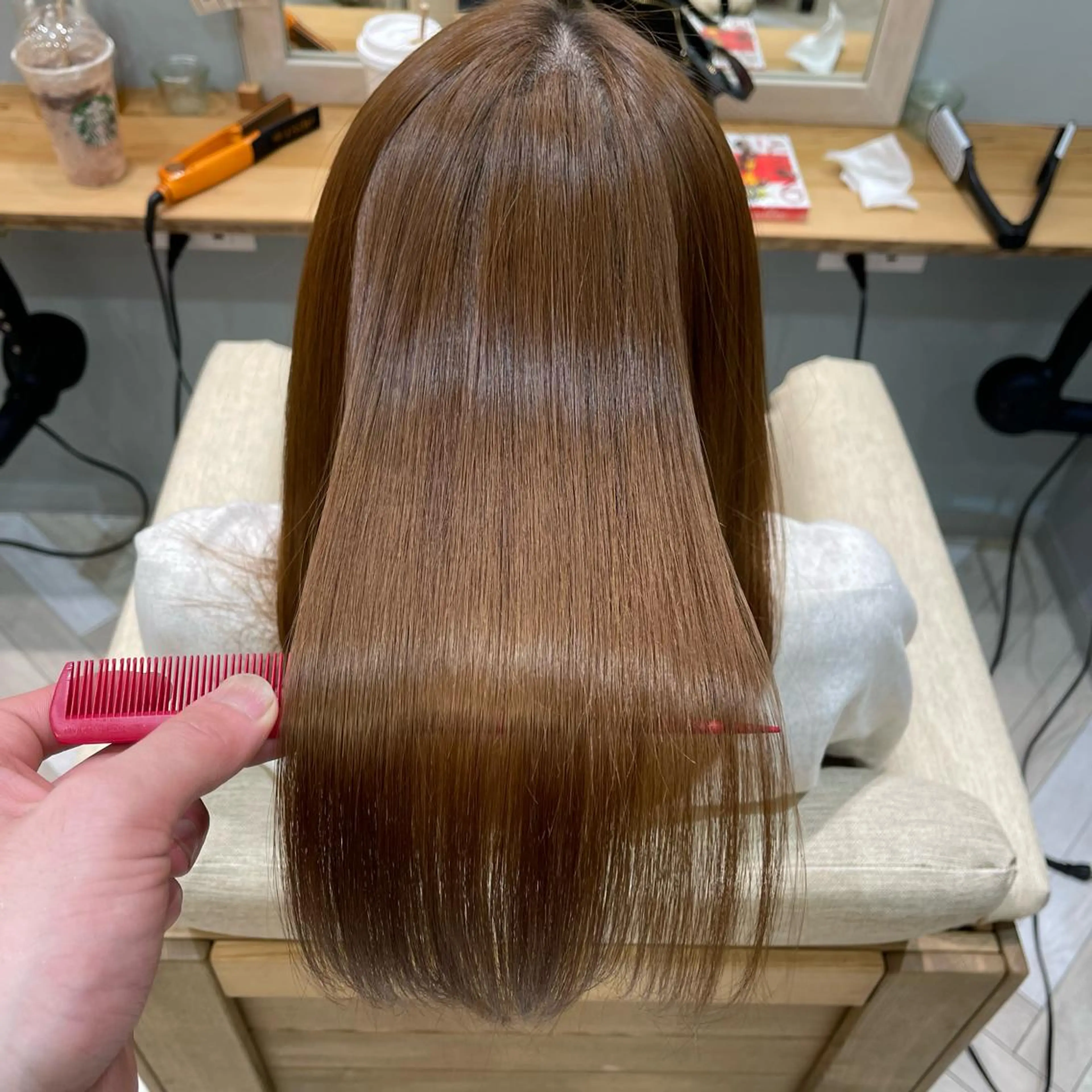 セミロング カラー Sea  by Lond所属・新宿/髪質改善/ボブ 韓国レイヤー大重聖斗のヘアスタイル