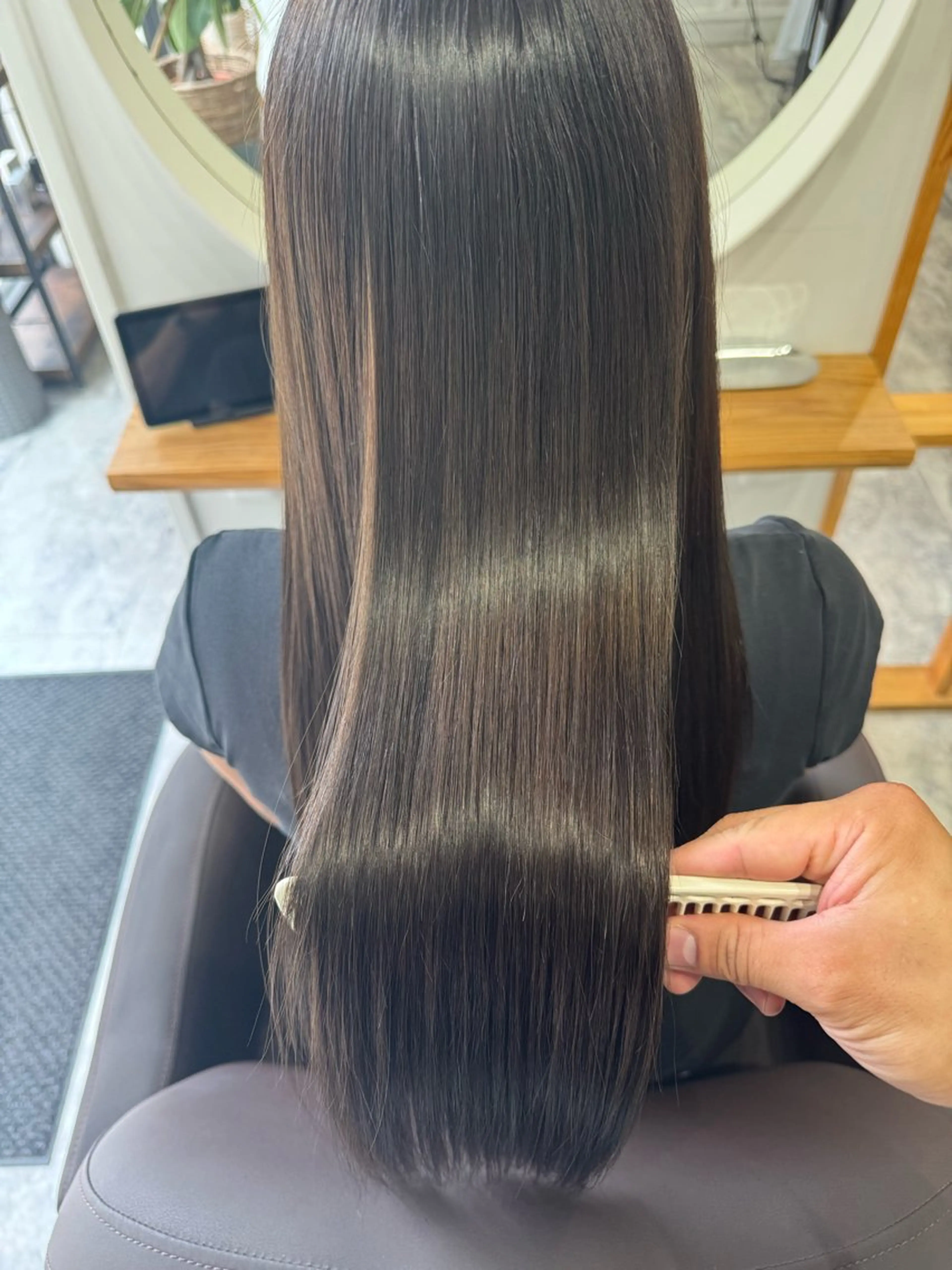 ロング ショートボブ ロングレイヤー ボブ レイヤーカット ロング カット ヘアカラー トリートメント レイヤーカット🏆/ 髪質改善🏆/福本凌のヘアスタイル