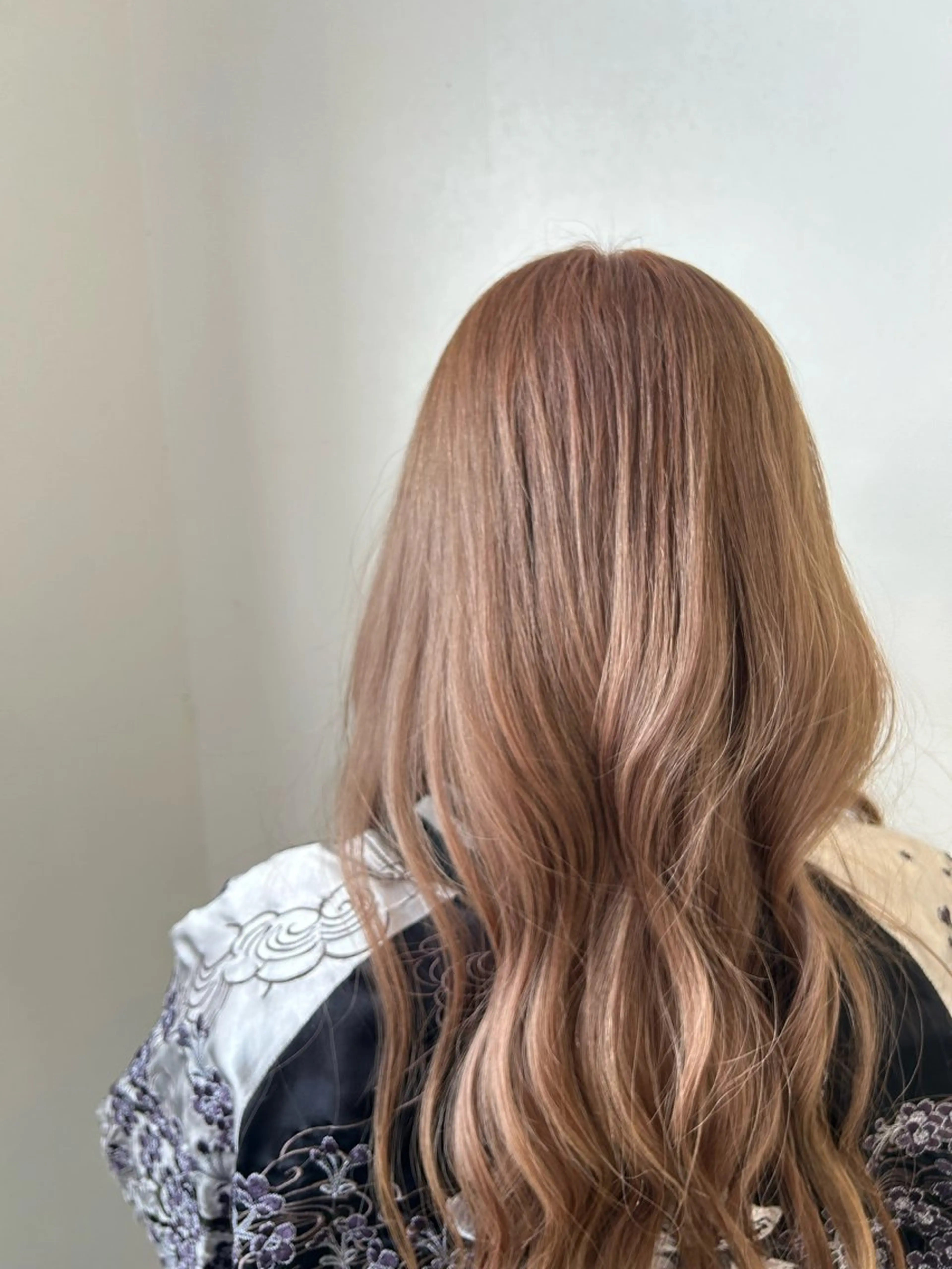 カラー ベージュカラー ミルクティーベージュ ピンクカラー ヘアカラー ♡BIANCA前橋 /金山 理子♡のヘアスタイル