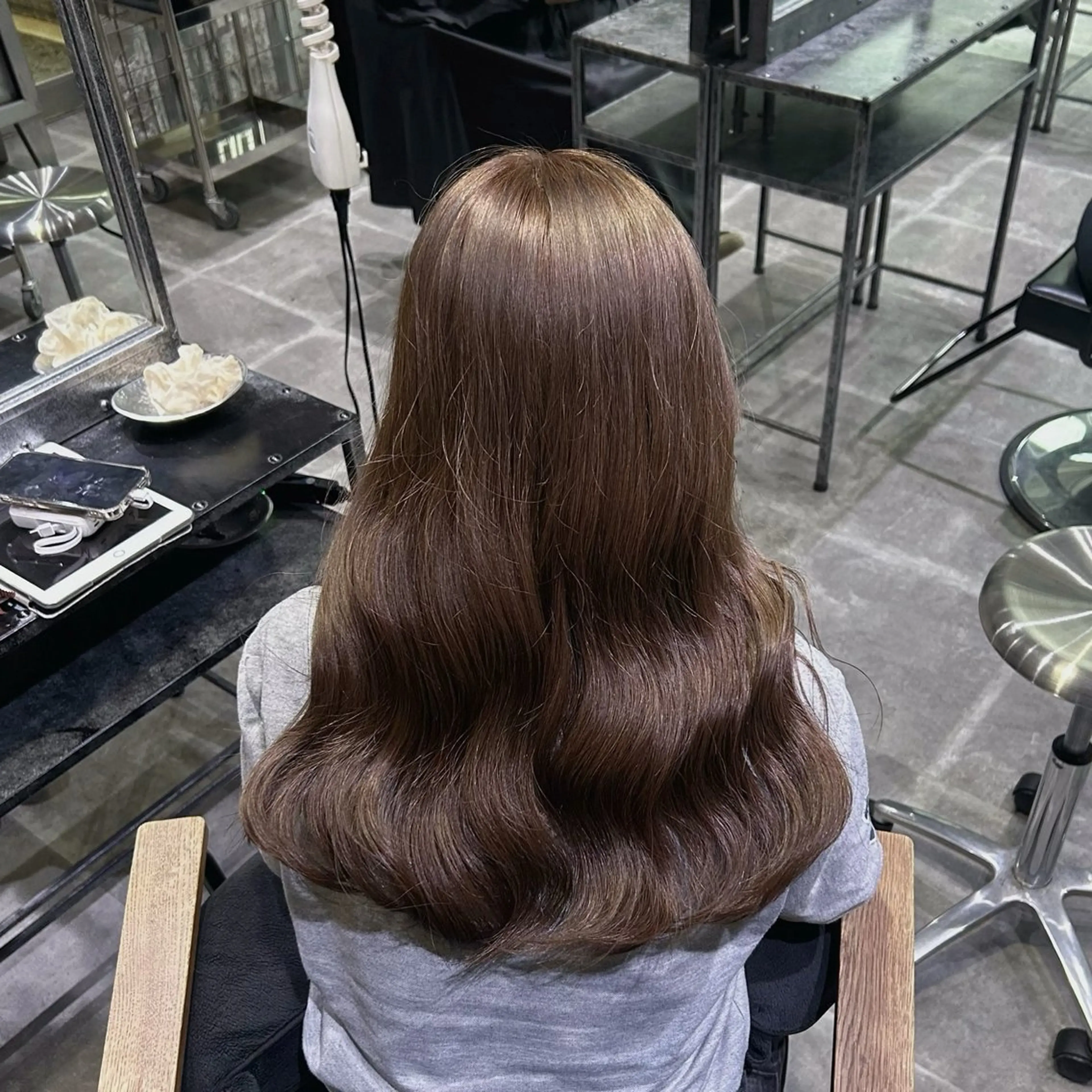 カラー ブリーチ ダブルカラー ブリーチなしカラー ヘアカラー 真愛 /UMMのヘアスタイル