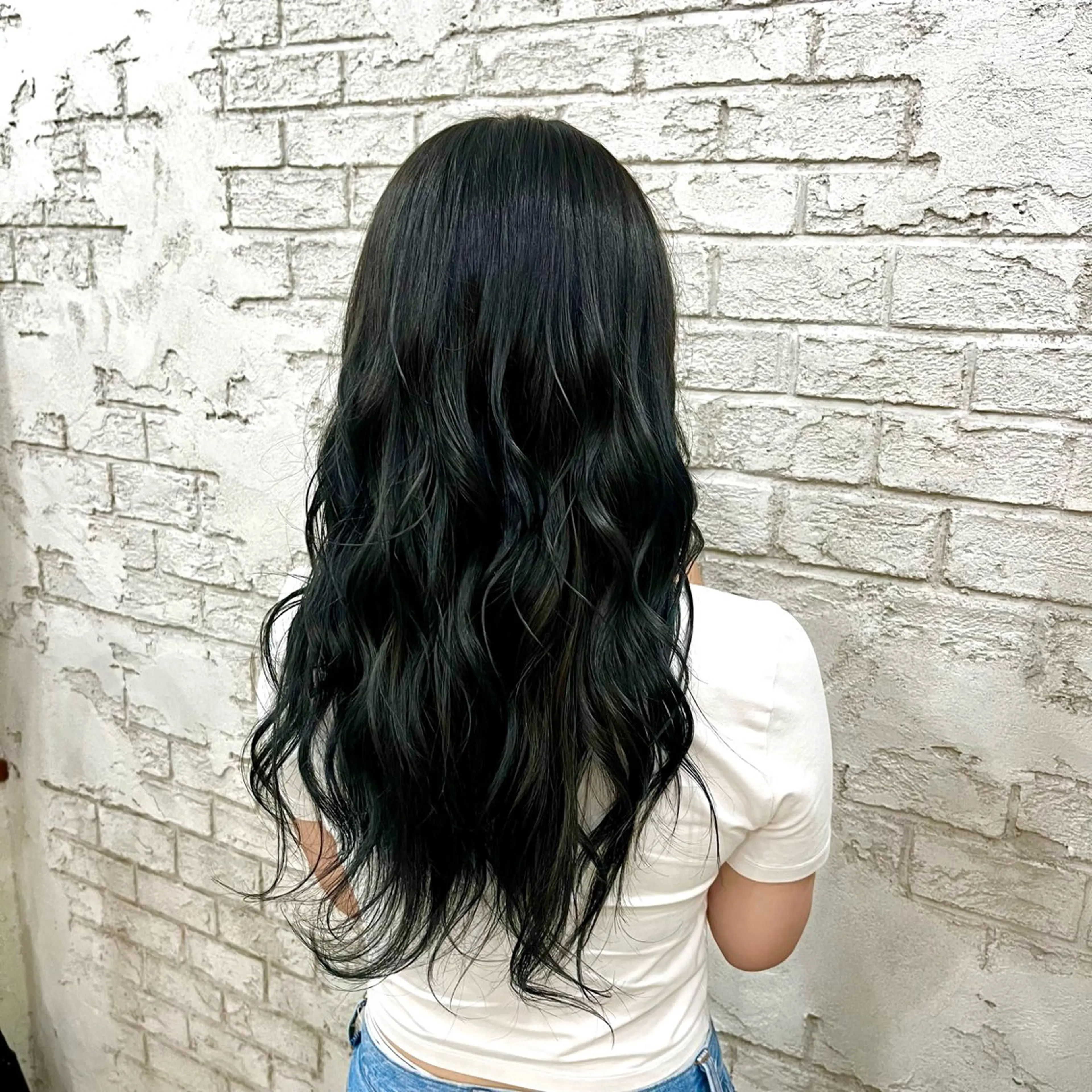 ロング 艶髪ブリーチカラー 💗manaka💗のヘアスタイル