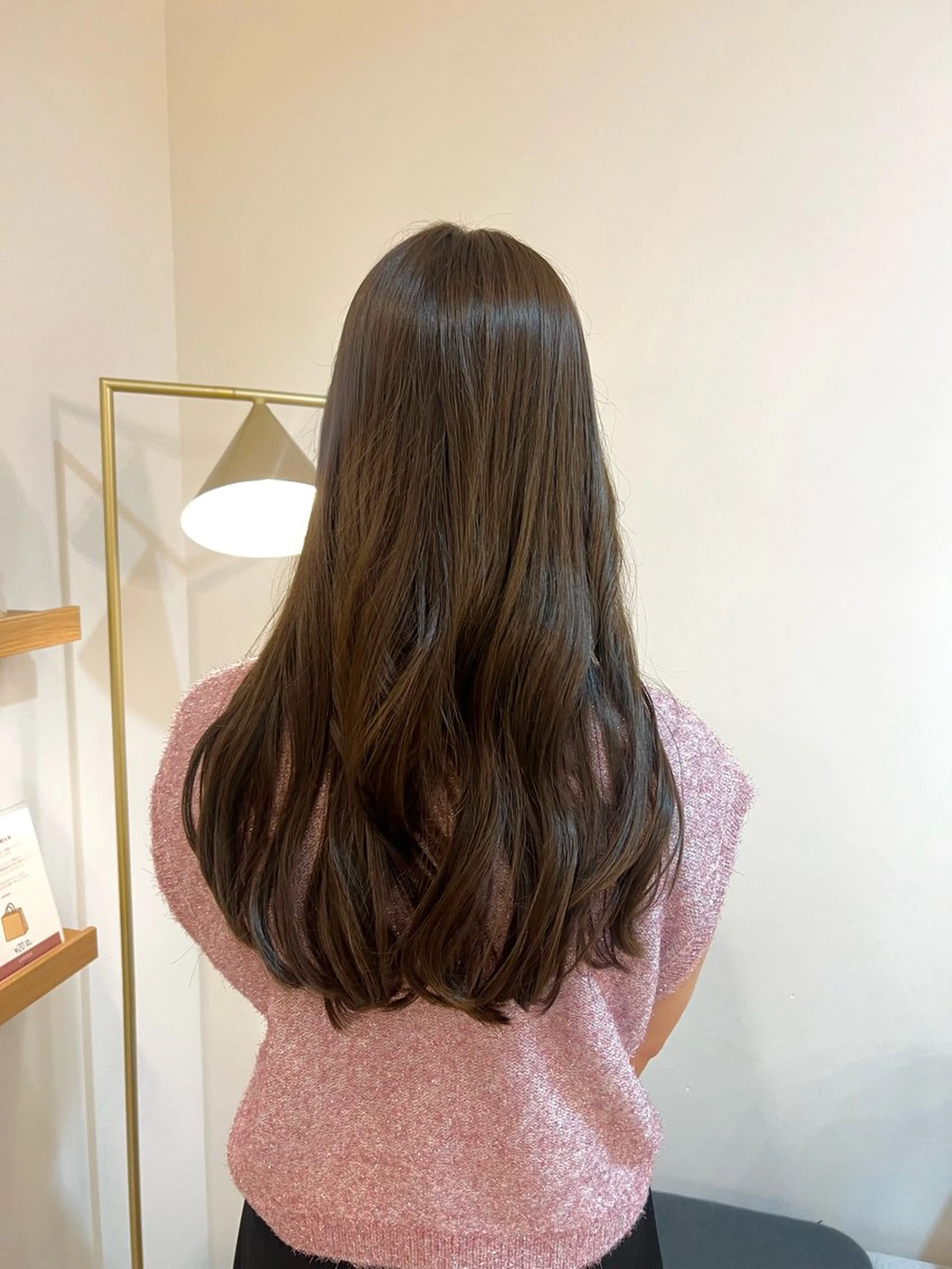 ロング カラー ベージュカラー ブリーチ 透明感カラー ダブルカラー グレージュ ヘアカラー 艶カラー/透明感 /ヒグチアオイのヘアスタイル