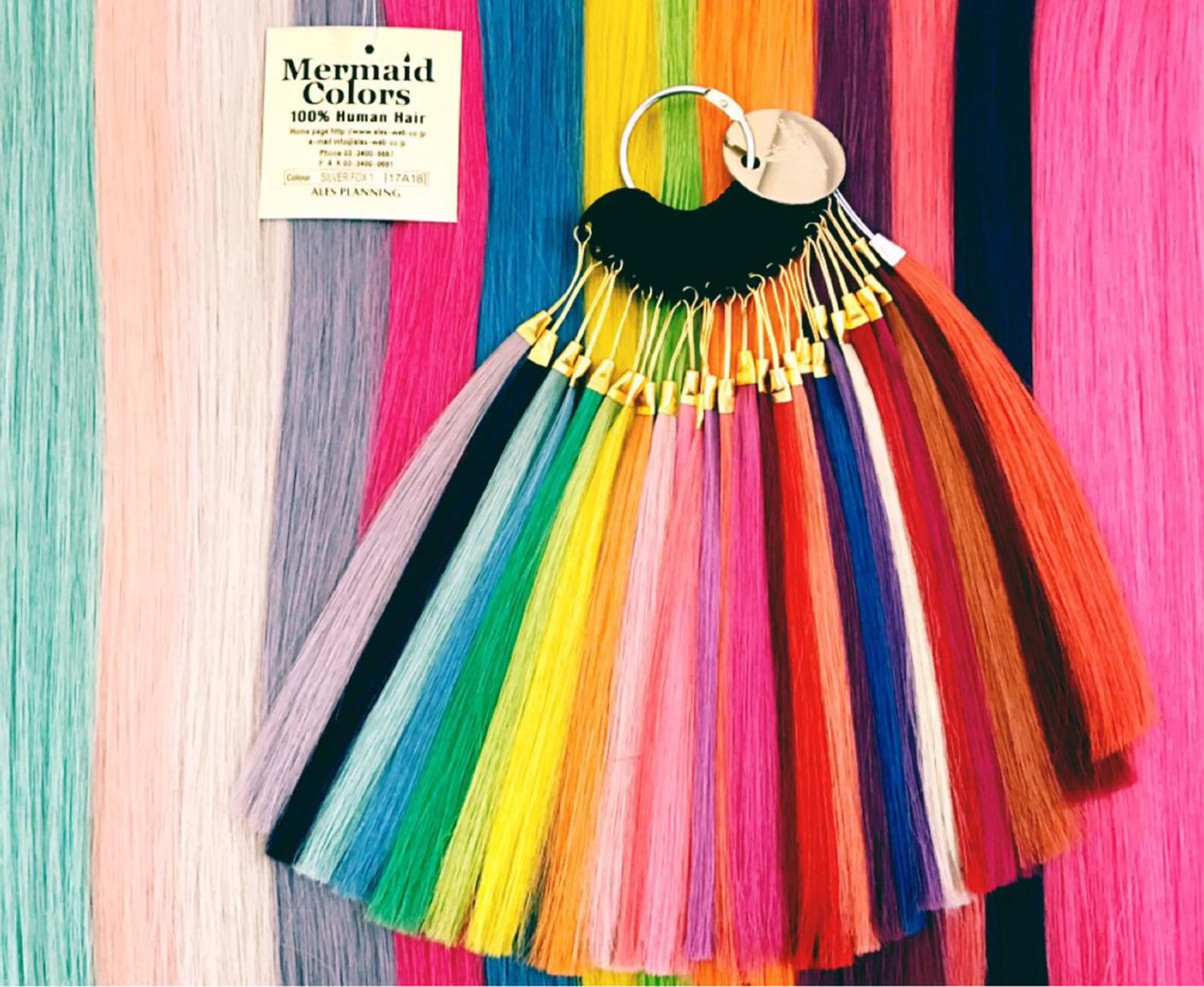 エクステ ハイトーン 💭黒崎ハルカのヘアスタイル