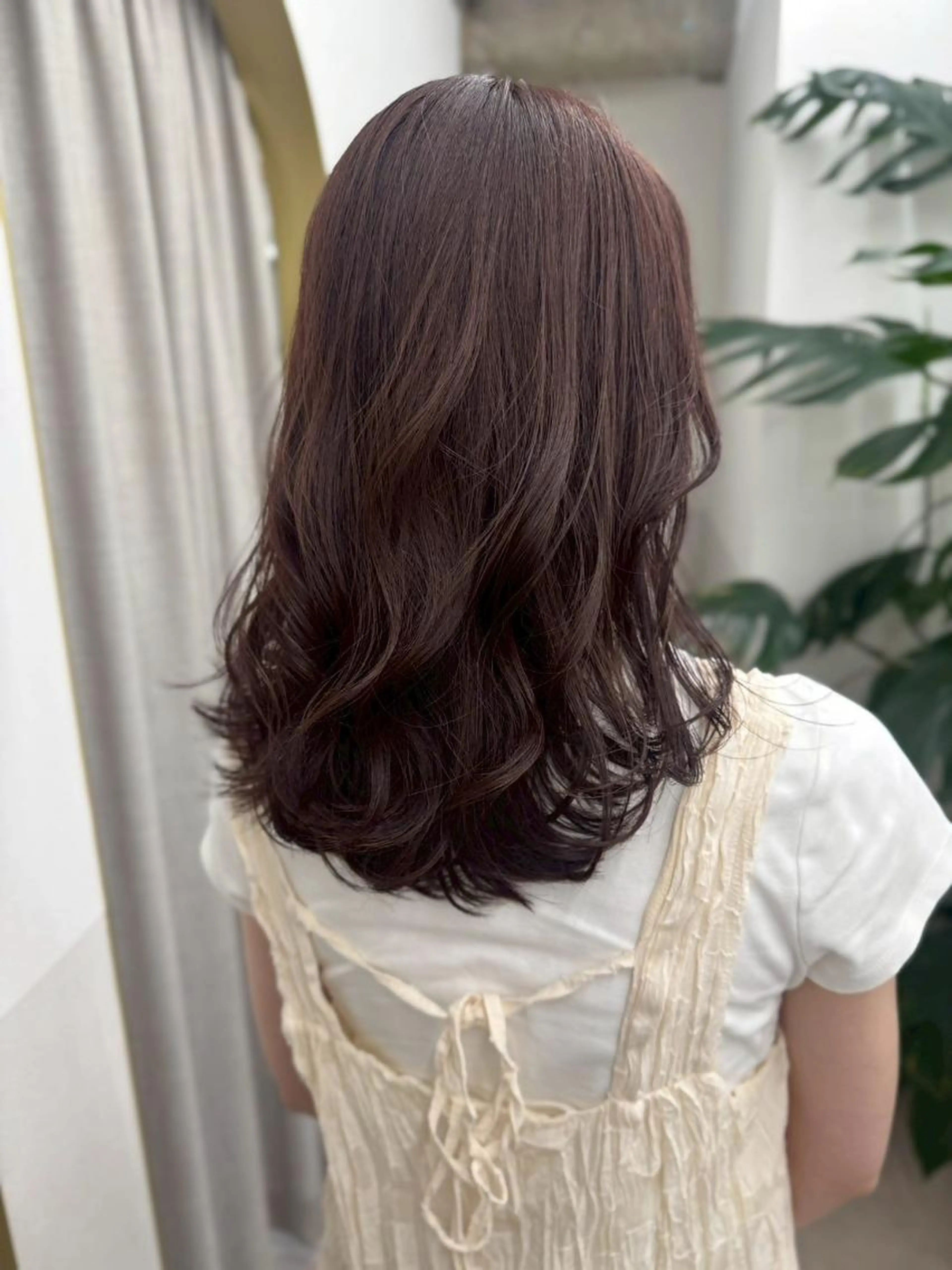 【 時短でお洒落🐏☁︎ 】小顔カット＋艶カラー＋デジタルパーマ＋トリートメント　23200円→22000円の写真