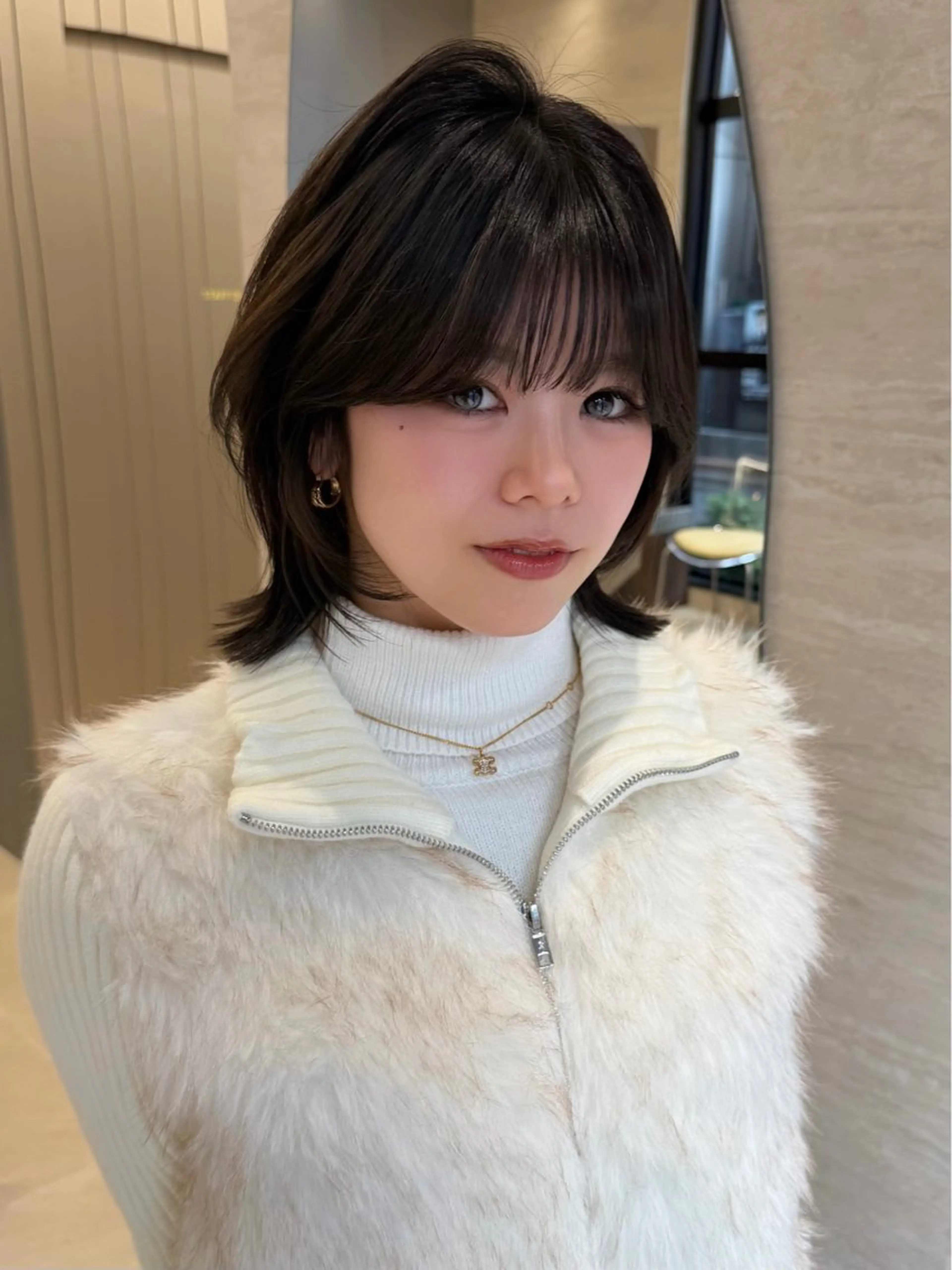 ショート カット ヘアカラー 縮毛矯正 PULSE ASAHIのヘアスタイル