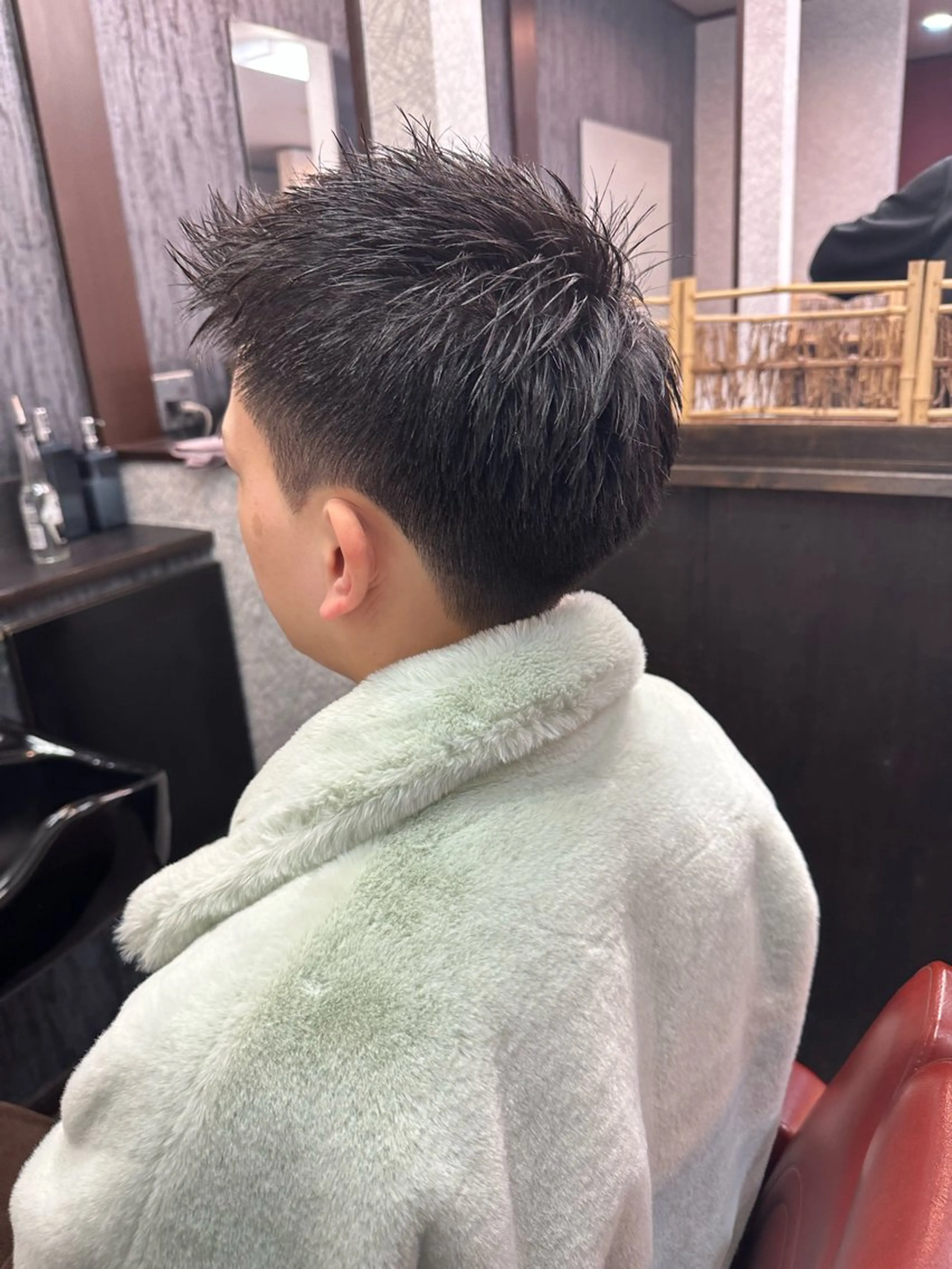 ショート 田島 颯人のヘアスタイル