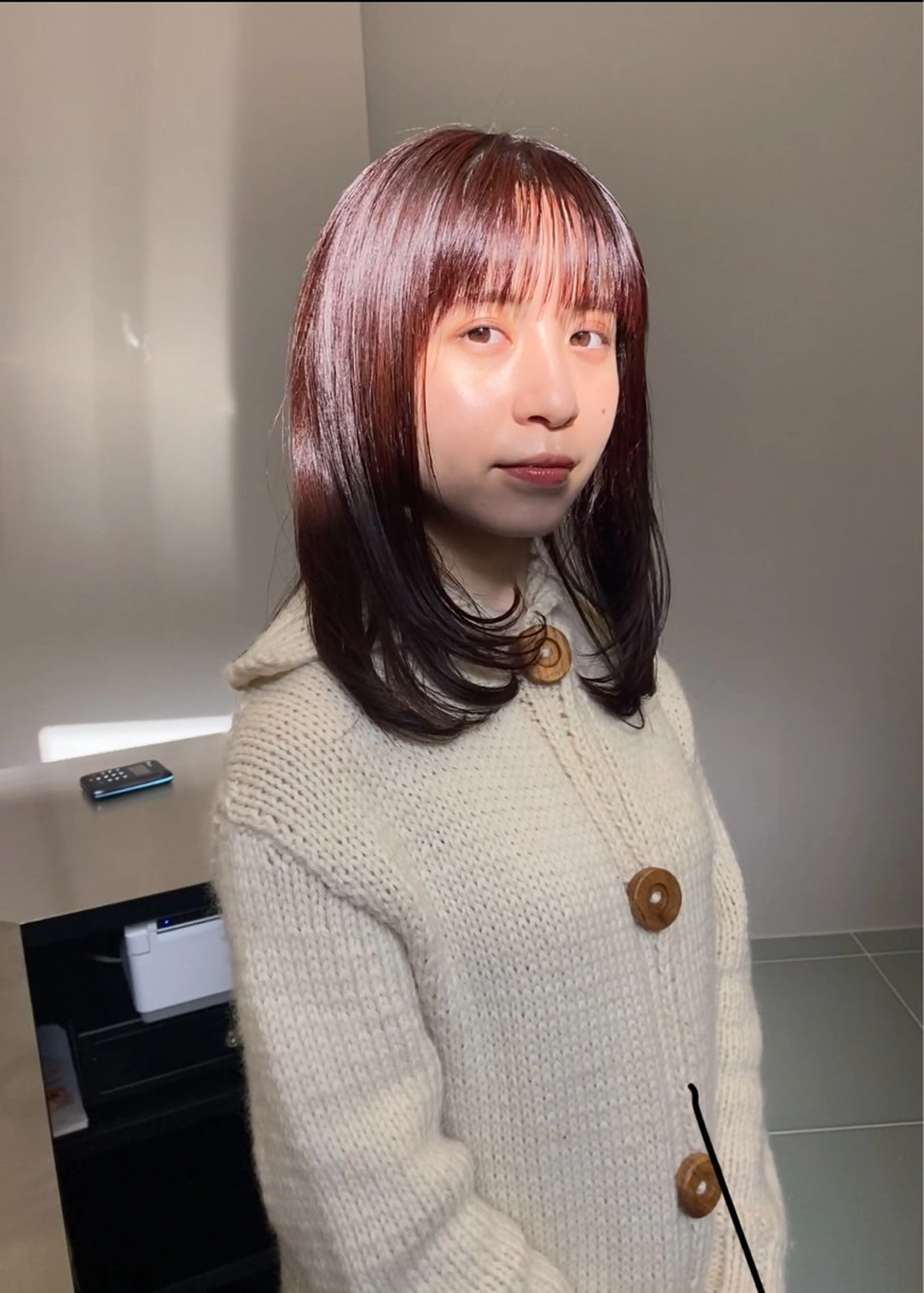 セミロング カラー ショート✨美髪矯正✨ wasaiのヘアスタイル