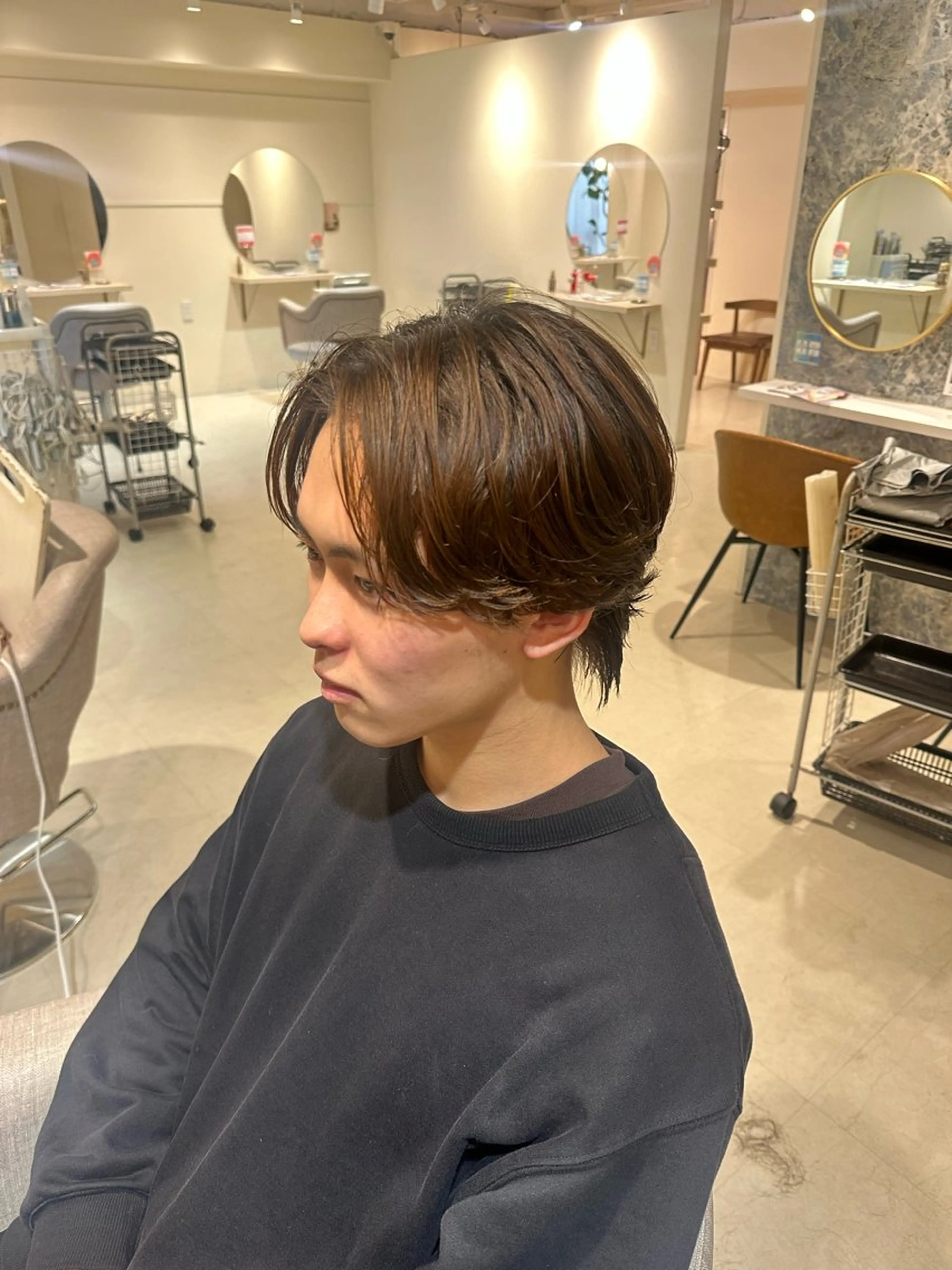 ショート CreBiA あきとのヘアスタイル