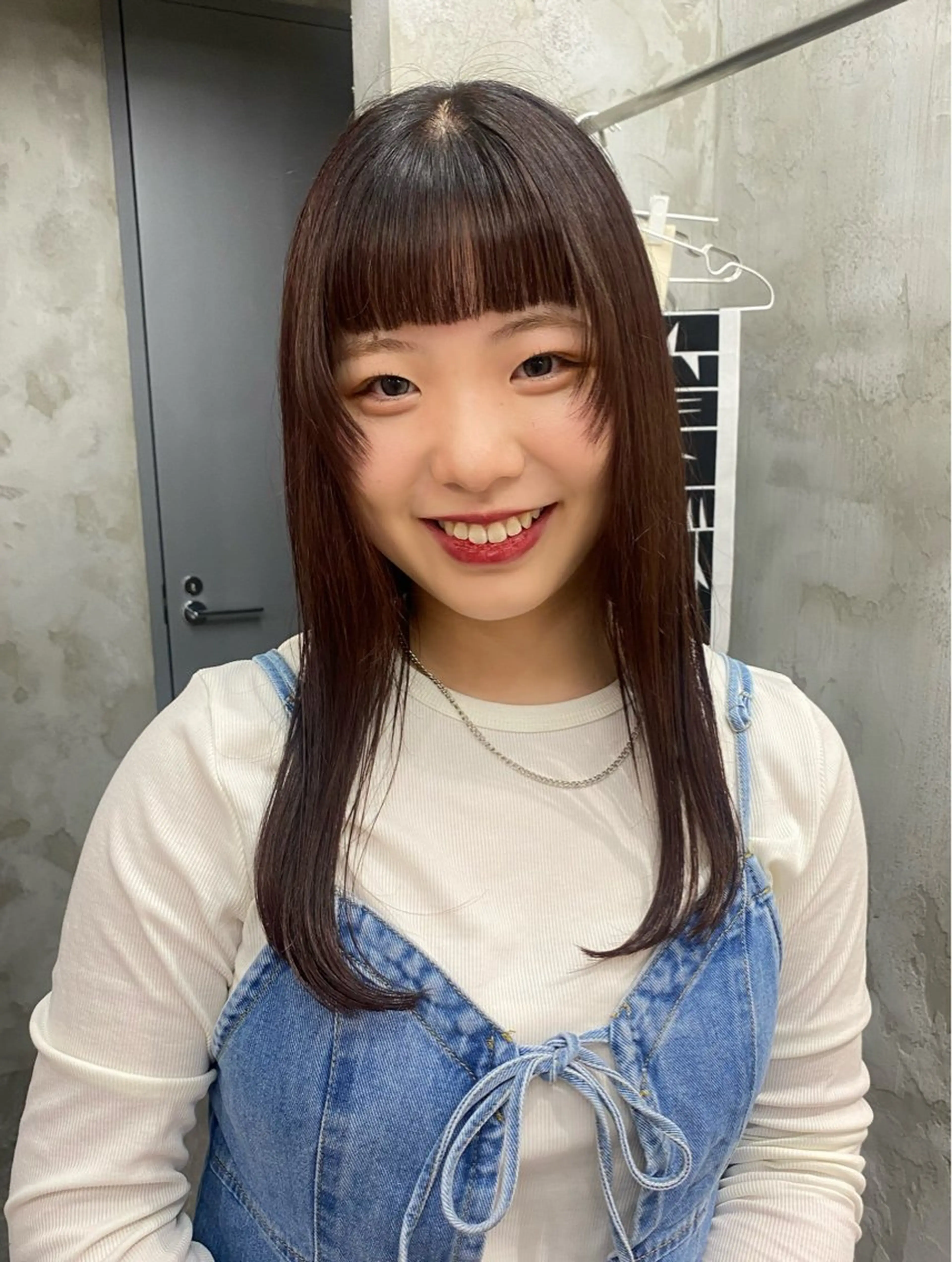 カラー ブラウンカラー KUBO HADUKIのヘアスタイル