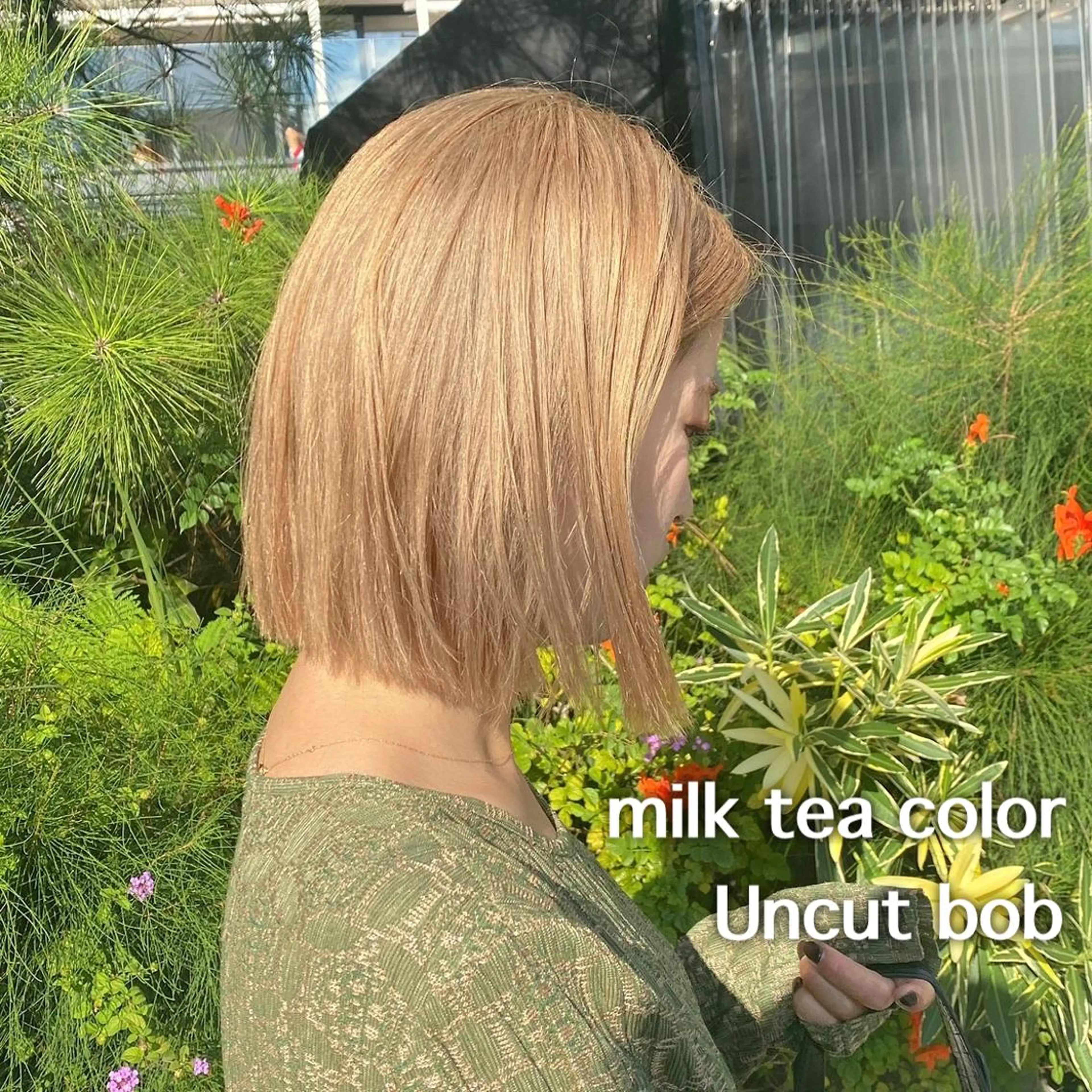 カラー ベージュカラー 透明感カラー グレージュ ボブ カット ヘアカラー トリートメント レイヤー専門家 ダブルカラー修のヘアスタイル