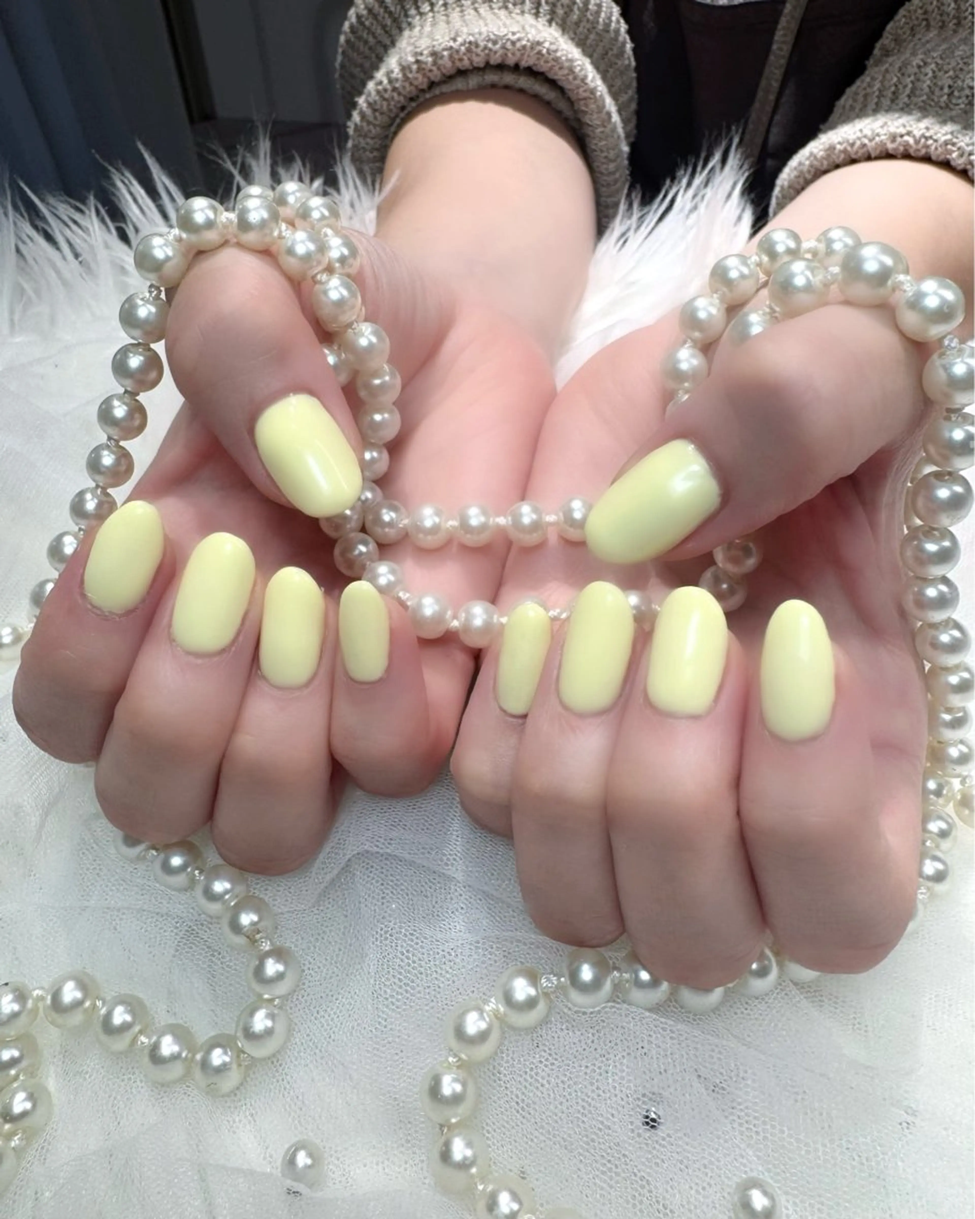 ハンド♡ワンカラーorマグネットorフラッシュネイル(オフあり) マグネット、フラッシュネイル変更可💅の写真