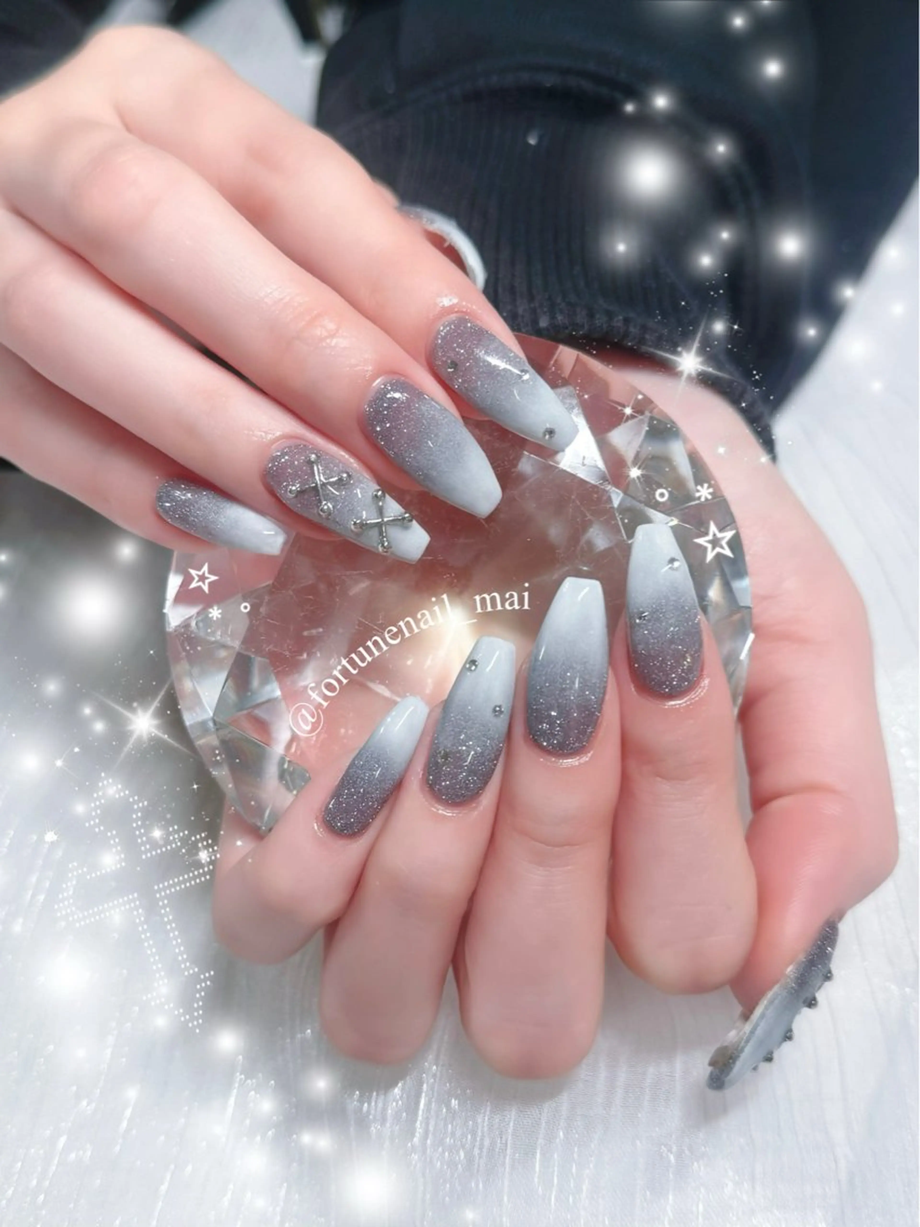 ネイル フラッシュネイル ハンドネイル 🎀Mai 🎀5/19空✩.*のネイルデザイン
