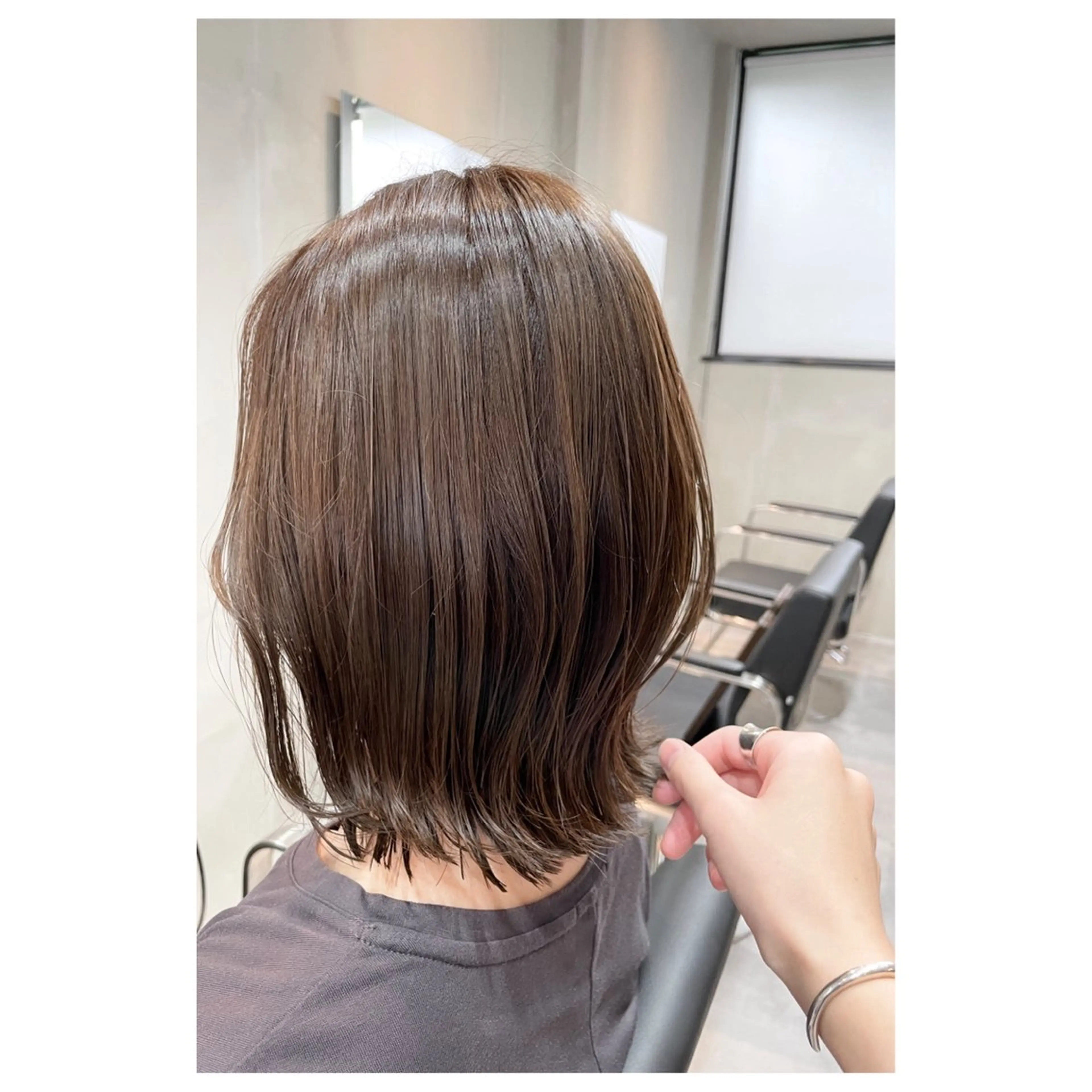 ミディアム カラー パーマ ヘアアレンジ メンズ キッズ カット ヘアカラー トリートメント TopStylist ✂︎ Azumaのヘアスタイル