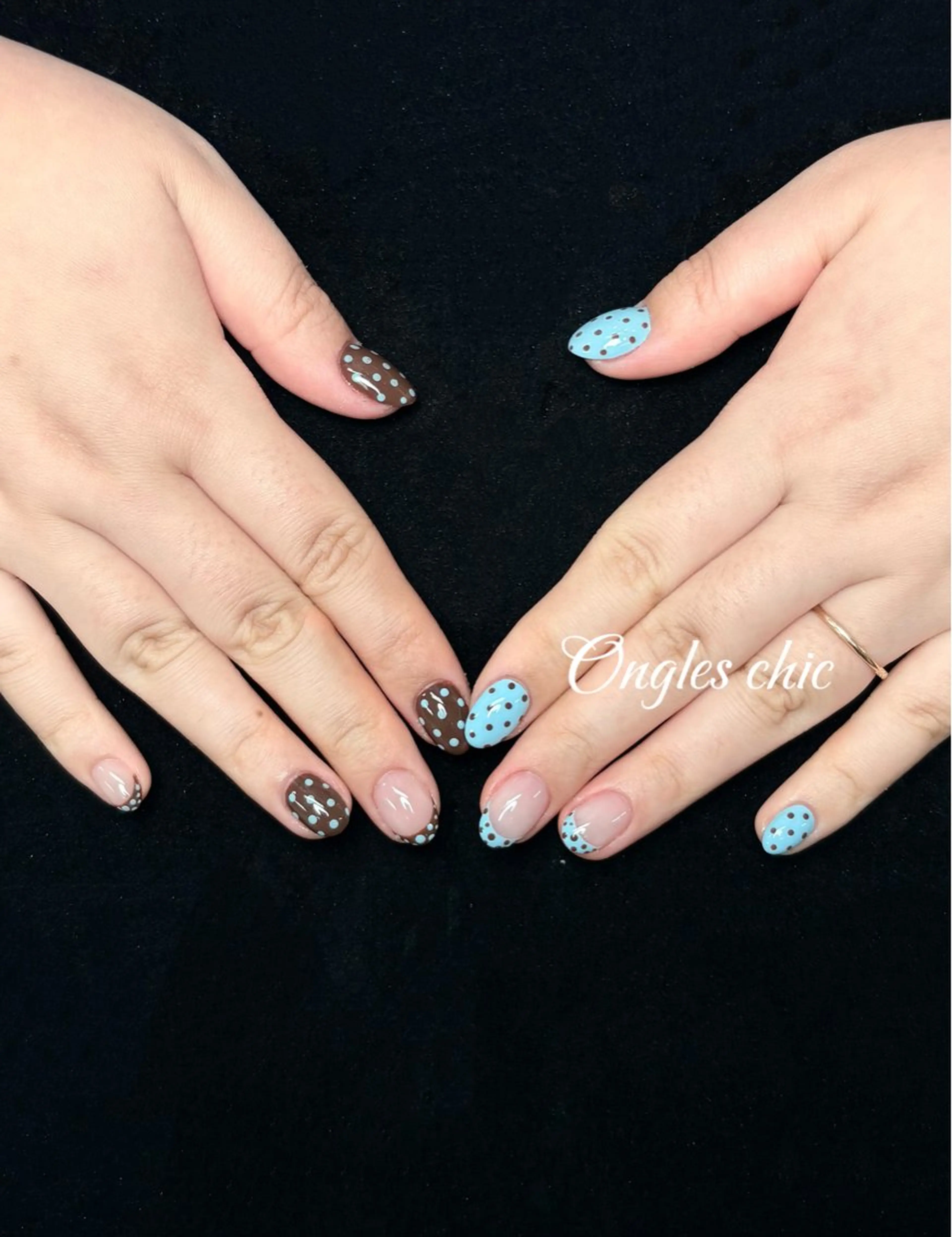 ネイル ハンドネイル ongles chicのネイルデザイン