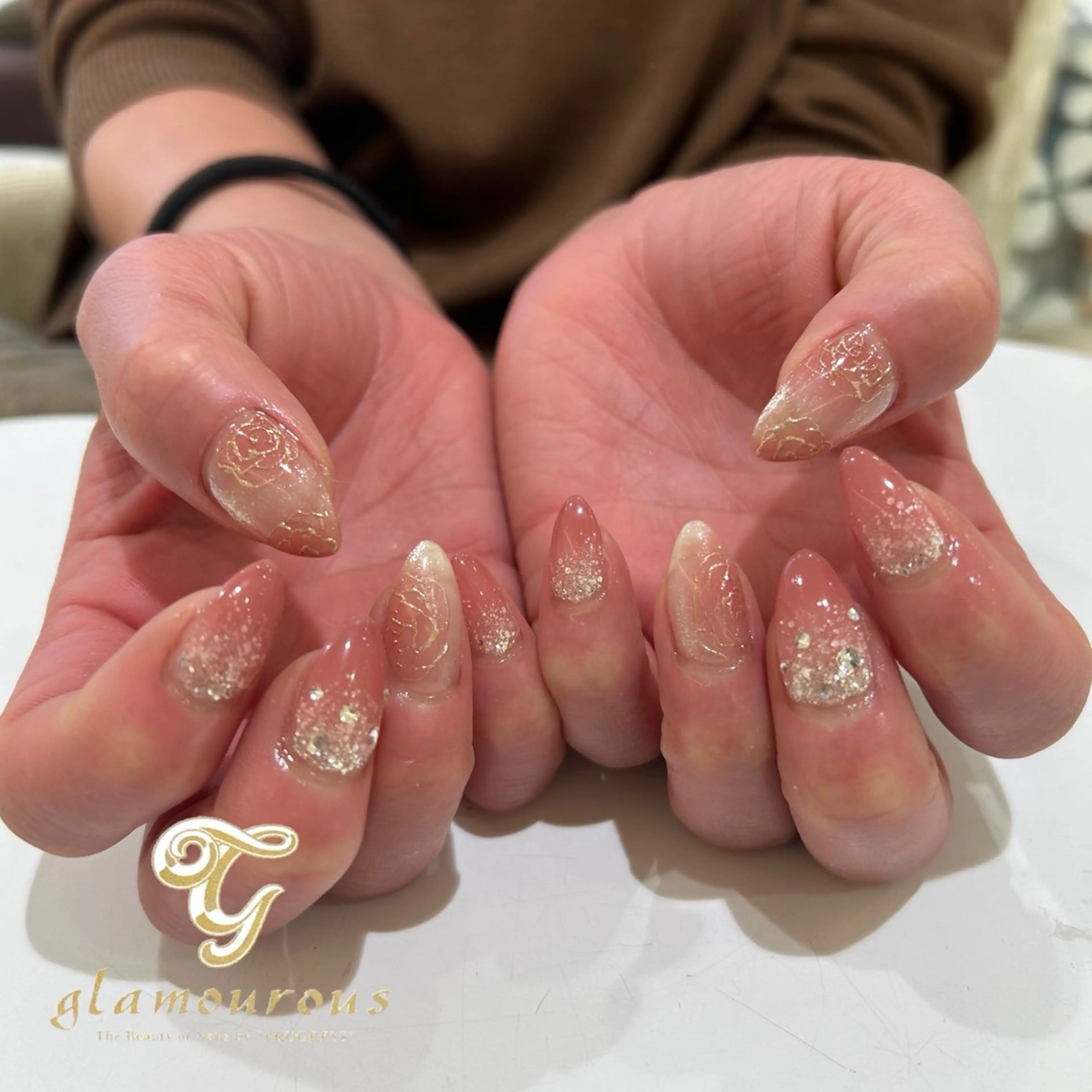 ネイル ハンドネイル 野島 千夏のネイルデザイン