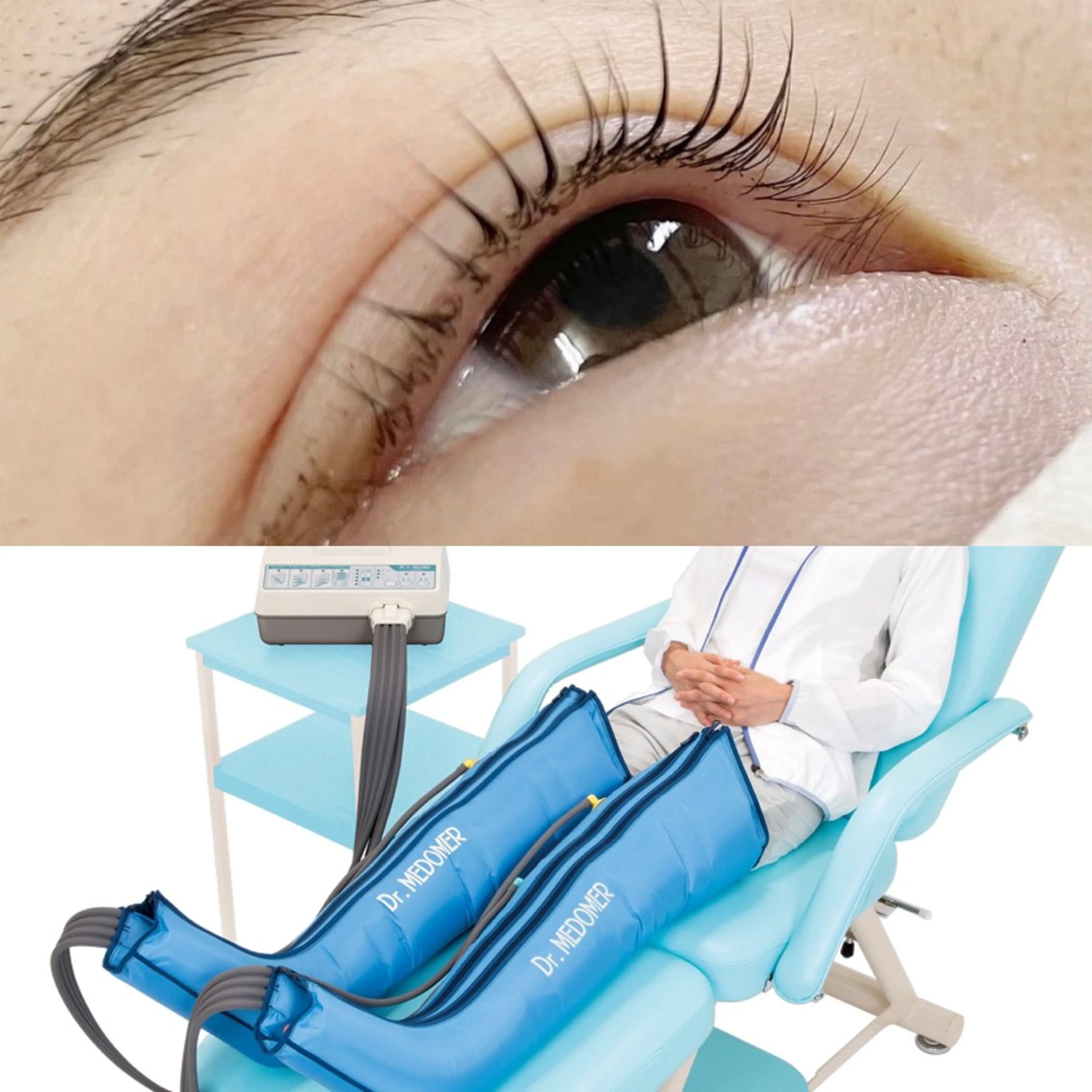 まつ毛パーマ&エアーフットマッサージ(メドマー)の写真