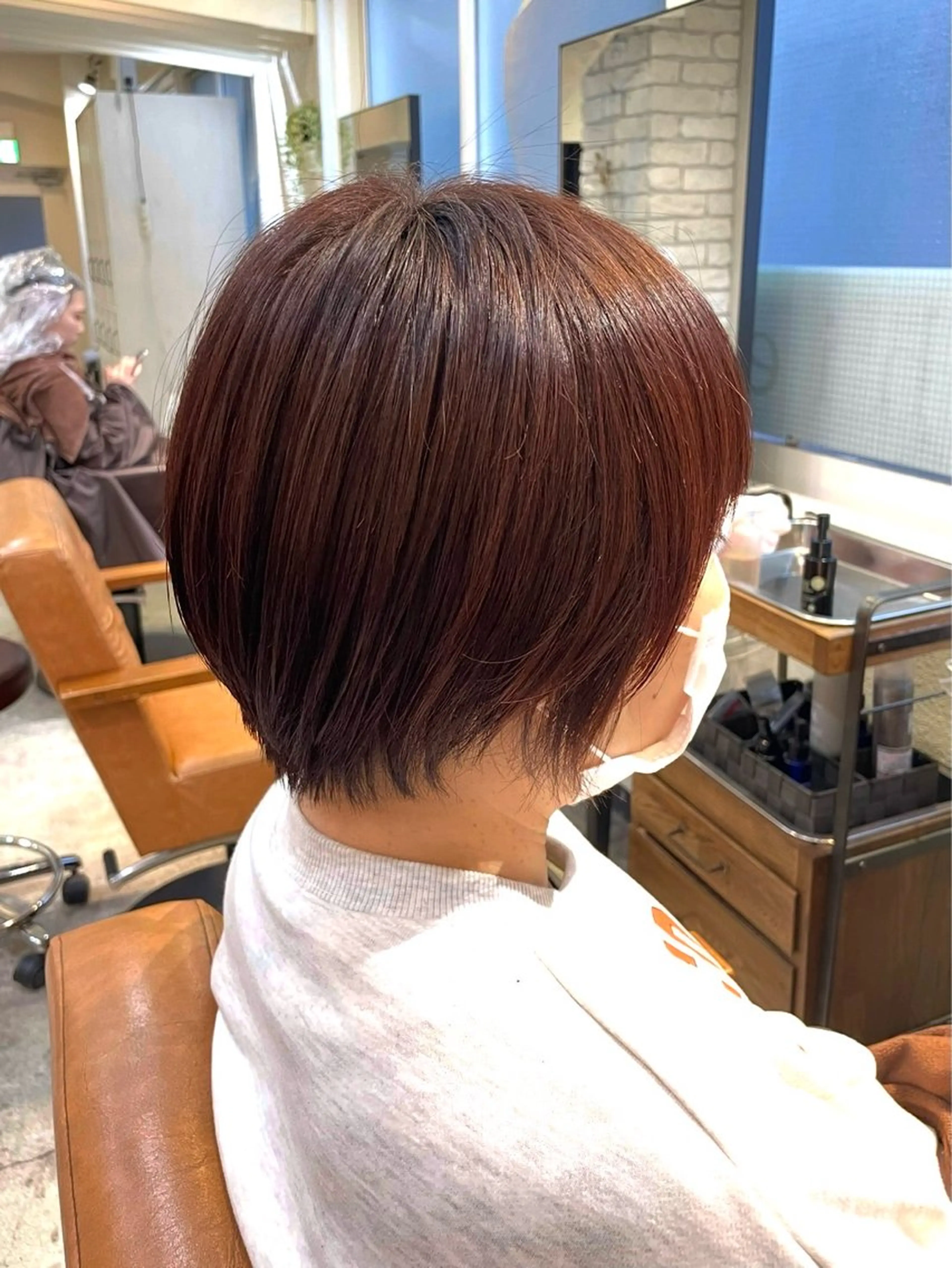 ショート カラー オオノ ヒヨリのヘアスタイル