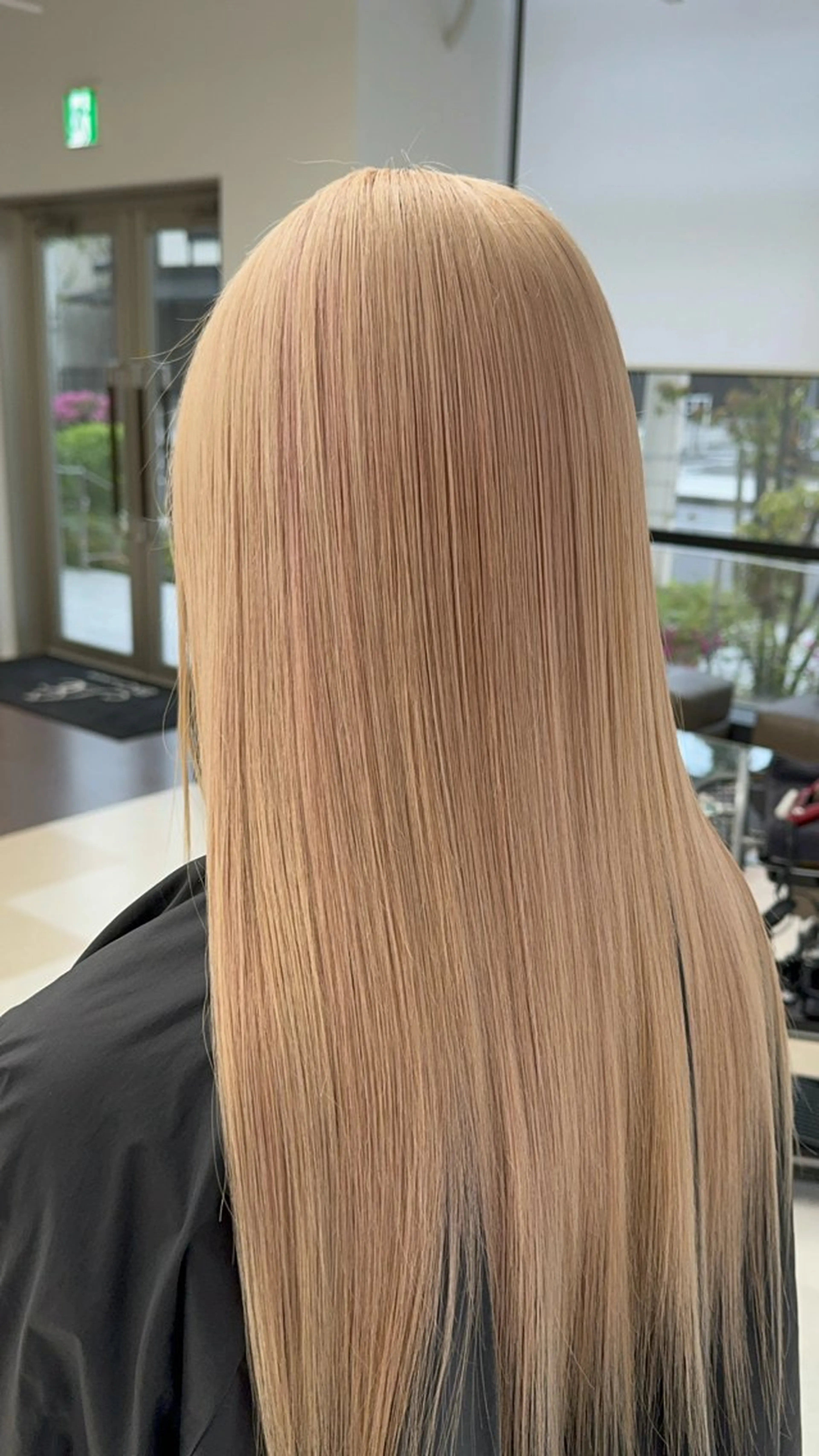 セミロング カラー B.Chance カラーリスト　ペーのヘアスタイル